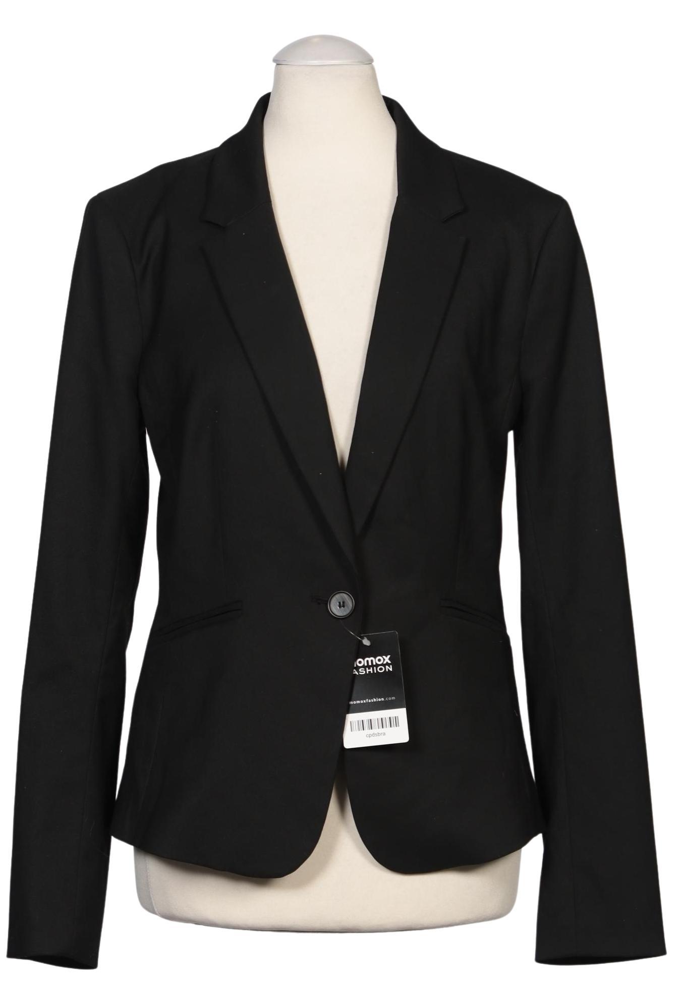 

H&M Damen Blazer, schwarz, Gr. 38