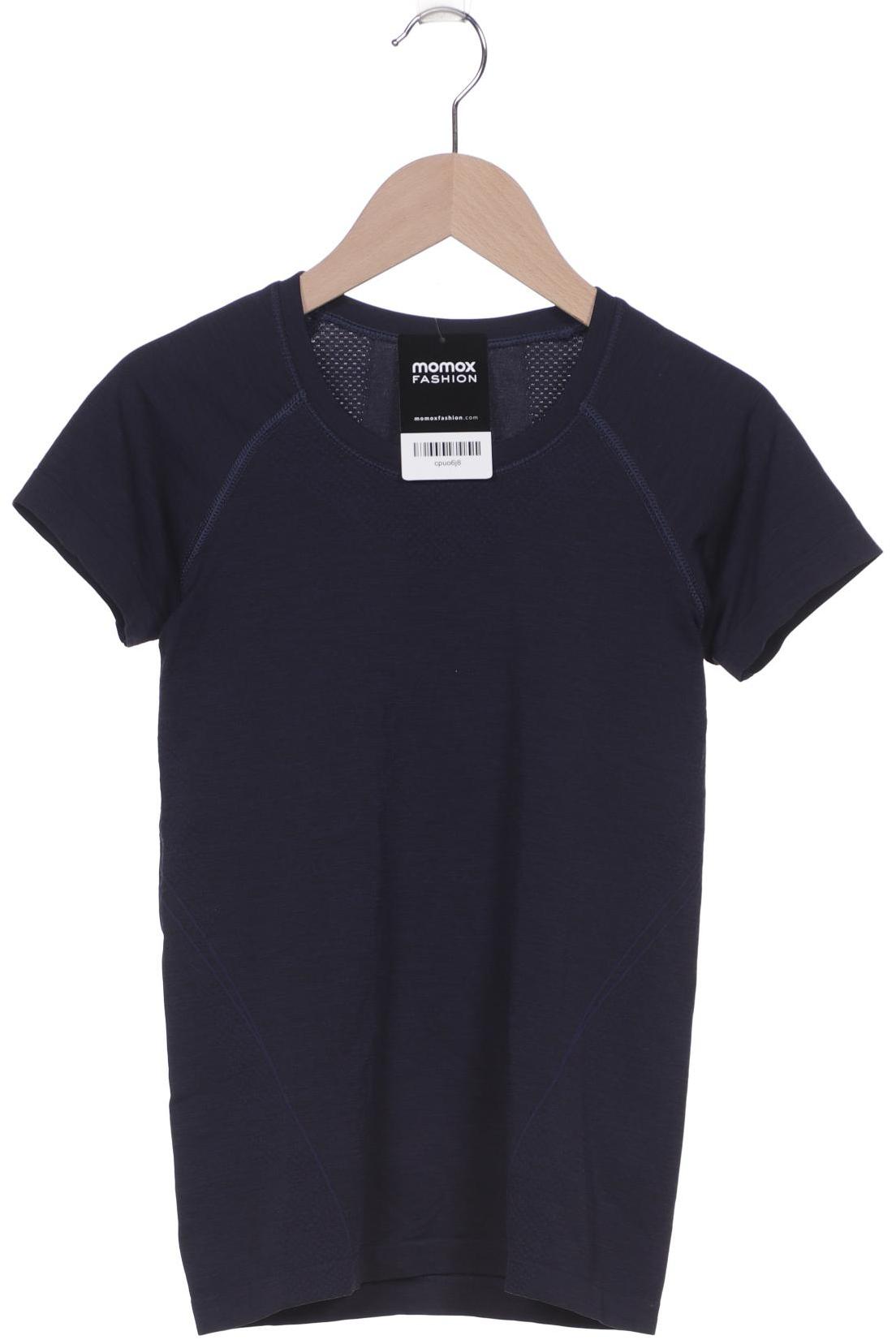 

H&M Damen T-Shirt, marineblau