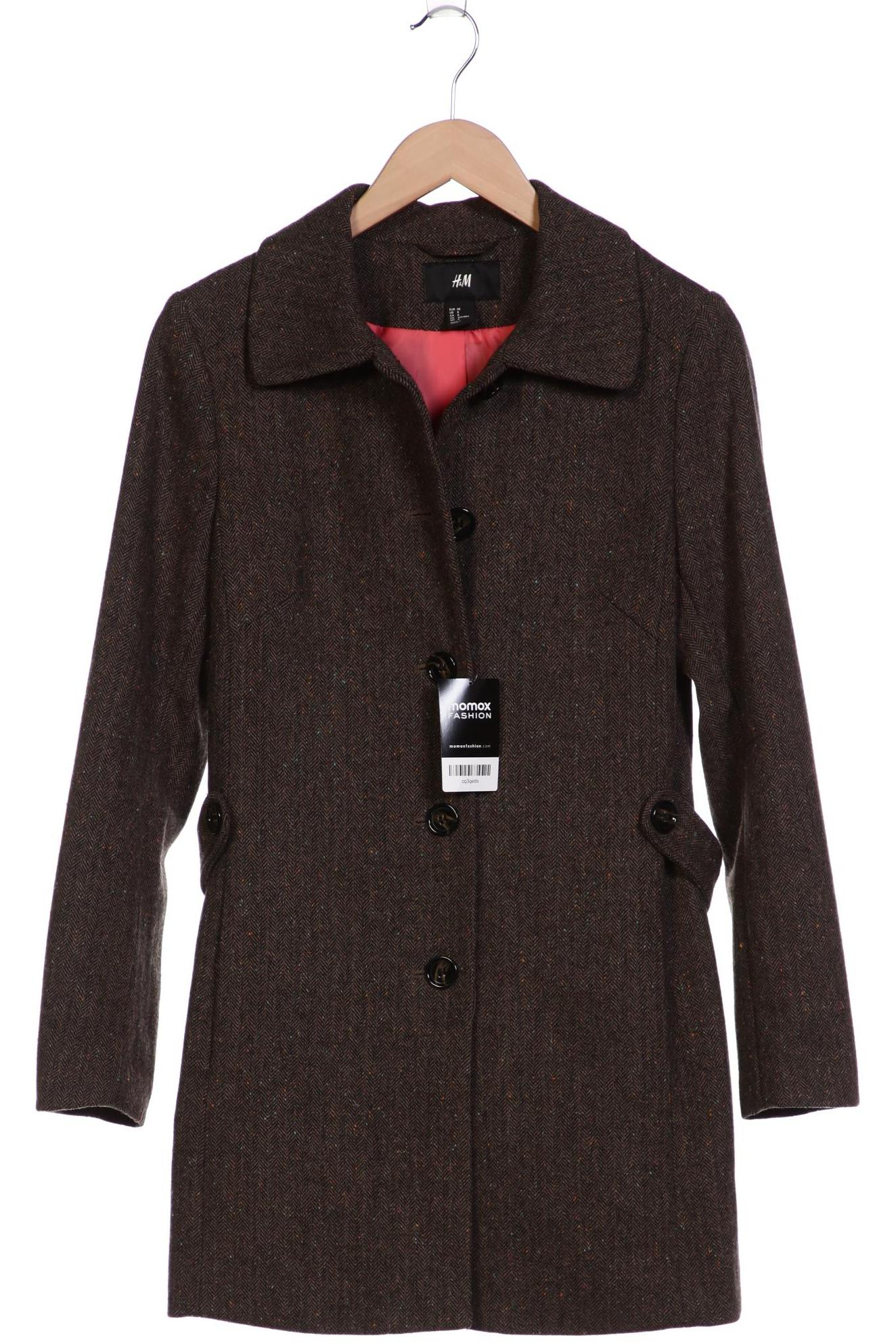 

H&M Damen Mantel, braun, Gr. 38