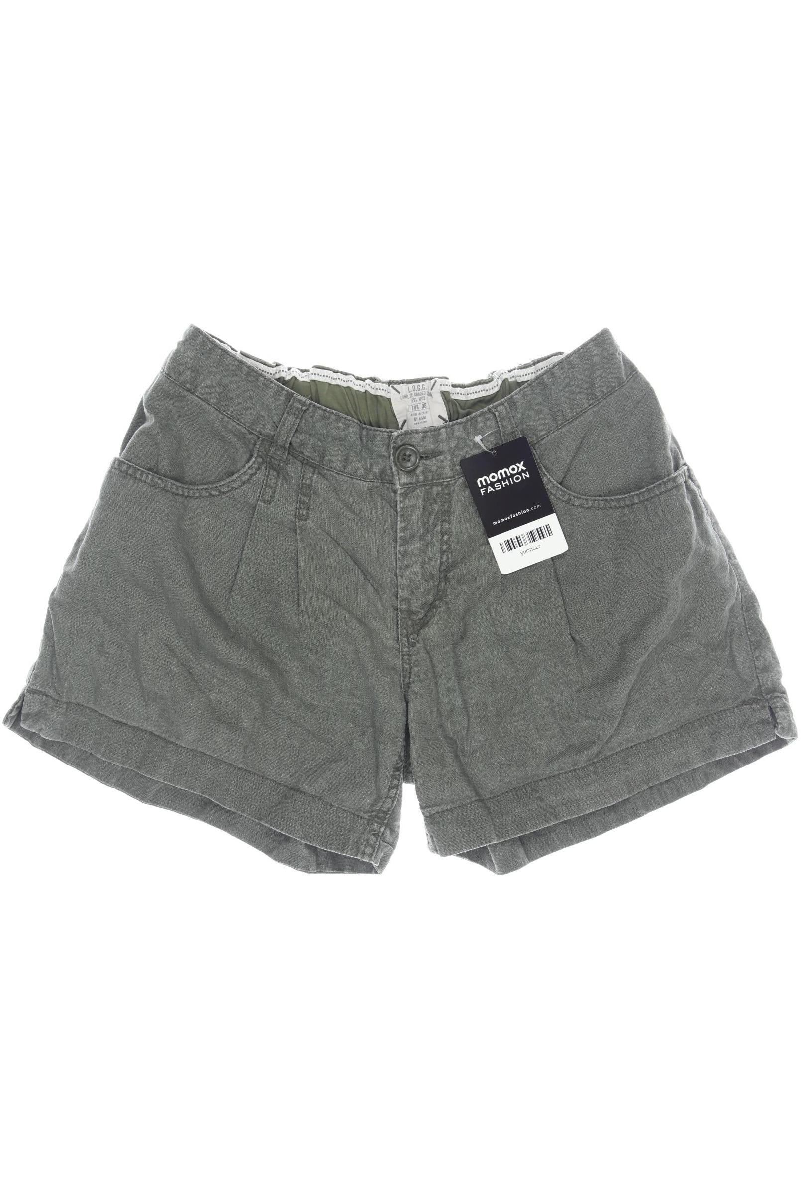 

H&M Damen Shorts, grün, Gr. 38