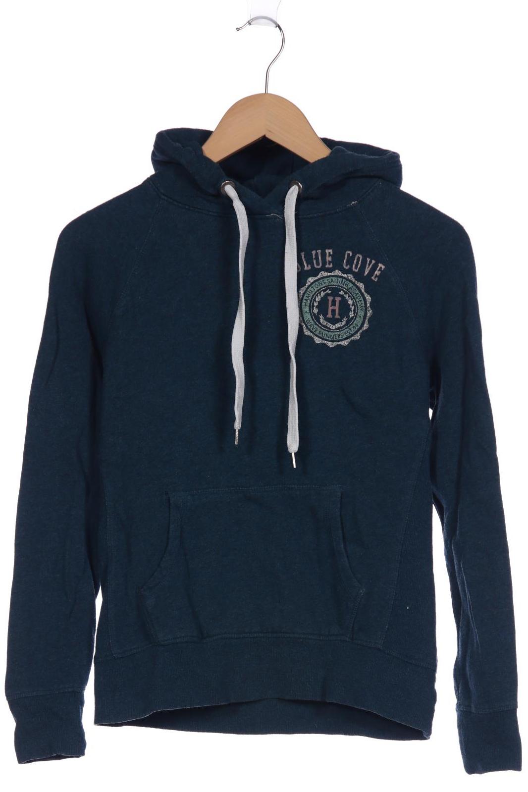 

H&M Damen Kapuzenpullover, türkis, Gr. 36