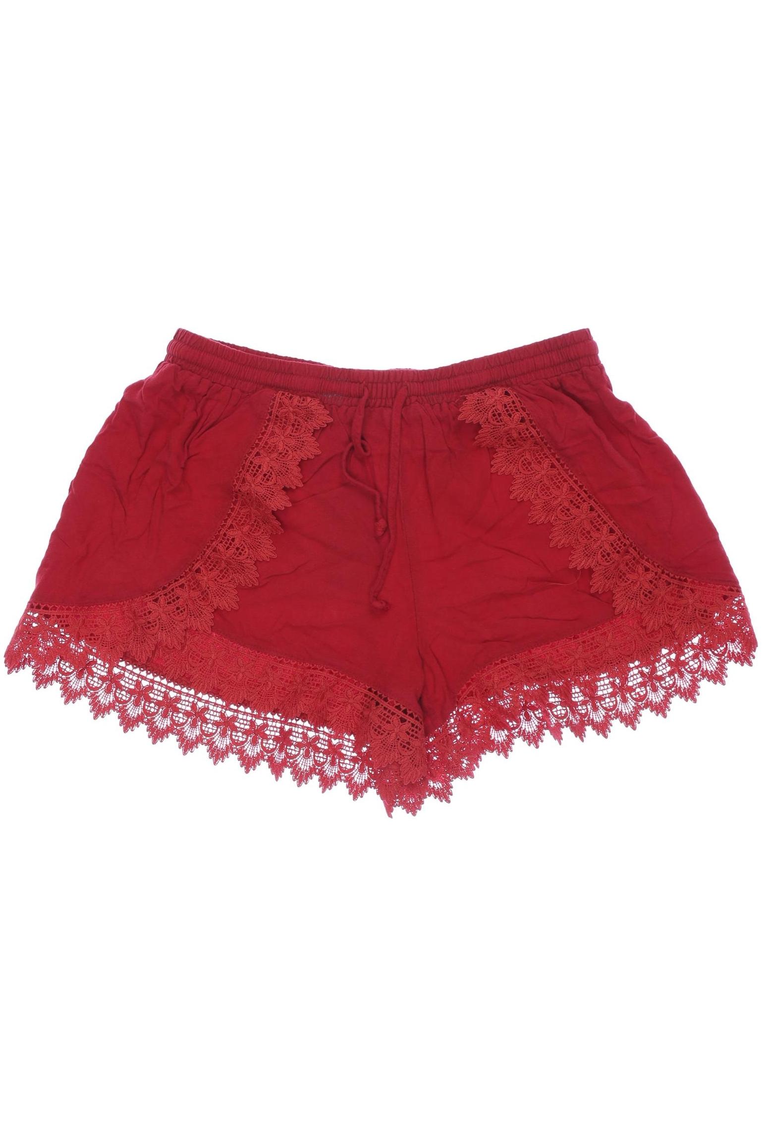 

H&M Damen Shorts, rot, Gr. 44
