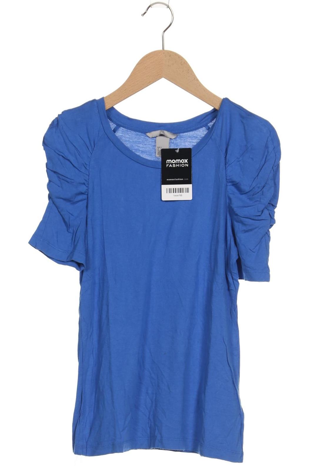 

H&M Damen T-Shirt, blau, Gr. 36