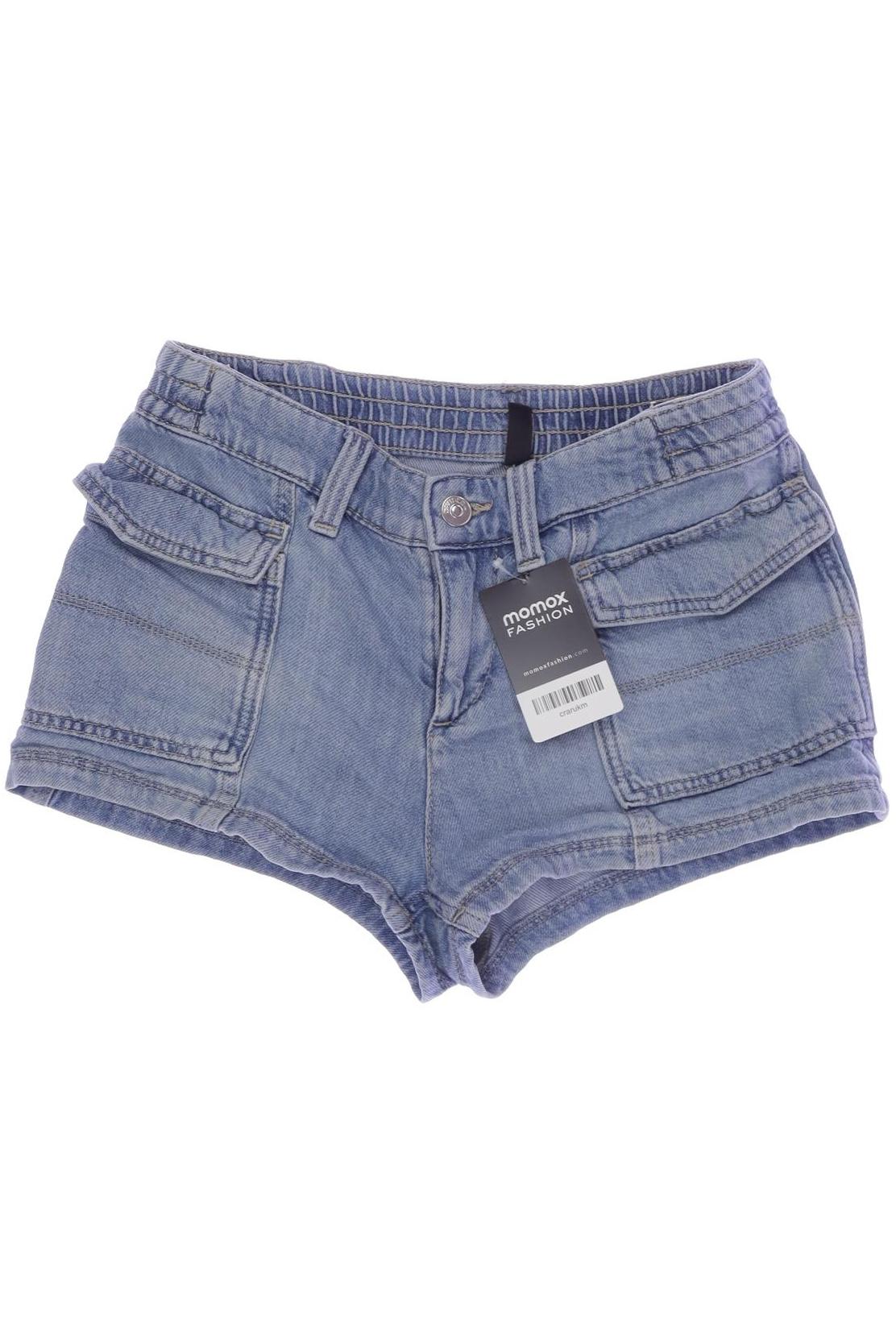 

H&M Damen Shorts, blau, Gr. 34