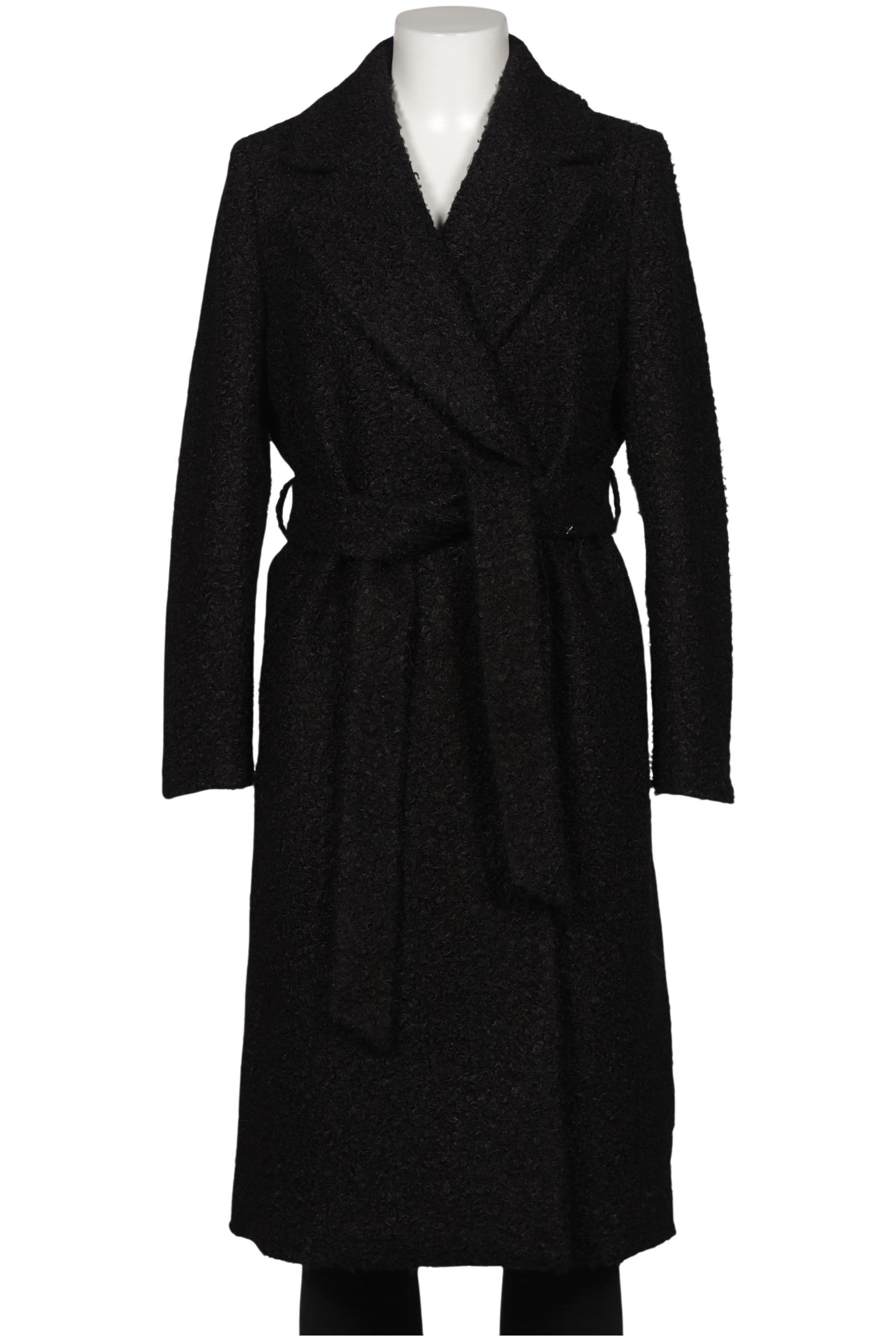 

H&M Damen Mantel, schwarz, Gr. 38