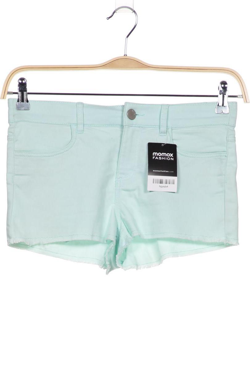 

H&M Damen Shorts, türkis, Gr. 36