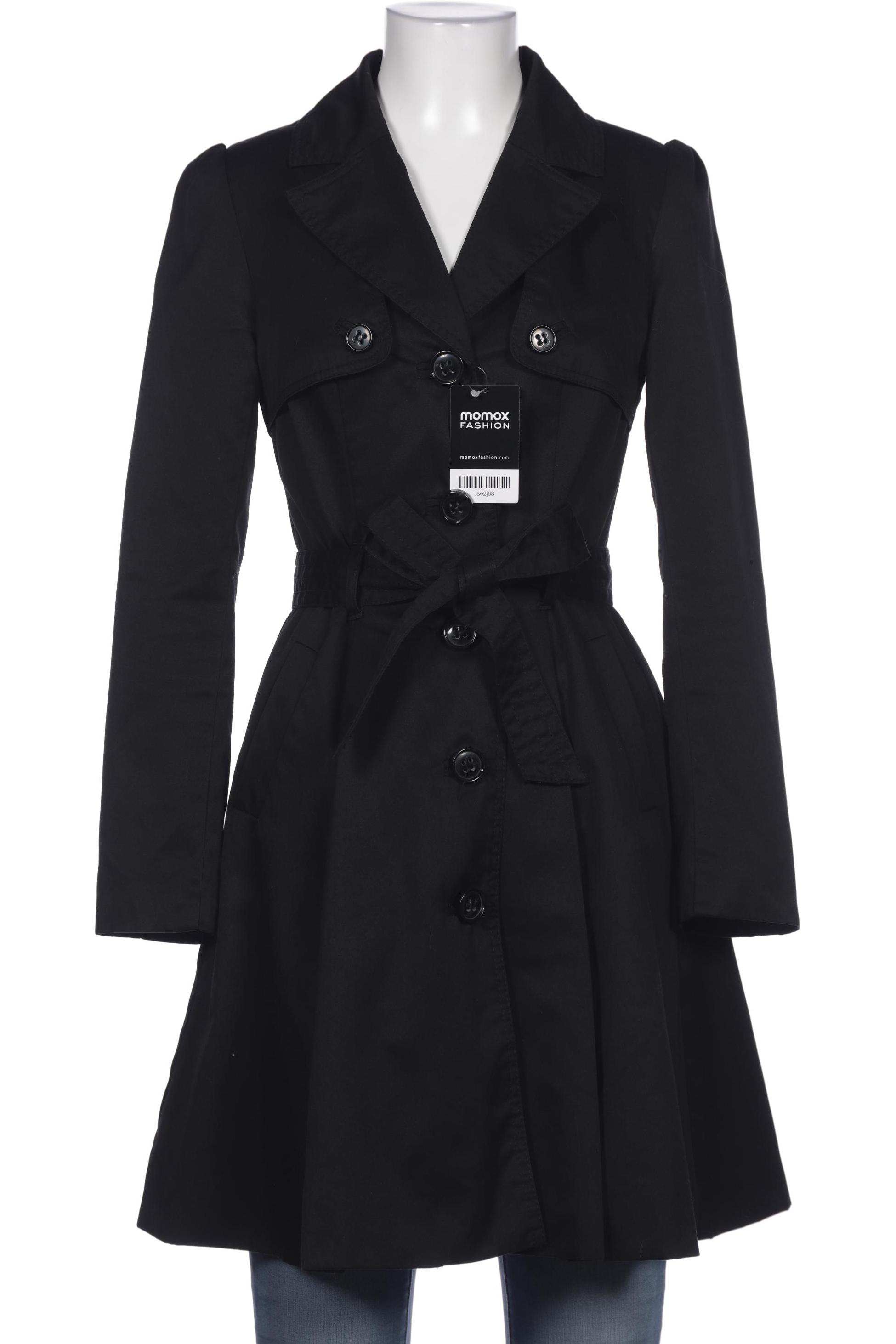 

H&M Damen Mantel, schwarz
