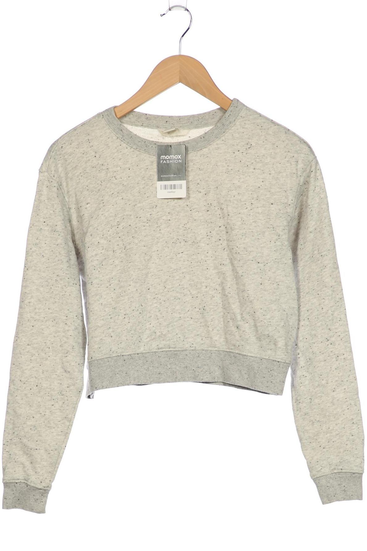 

H&M Damen Sweatshirt, grau, Gr. 34