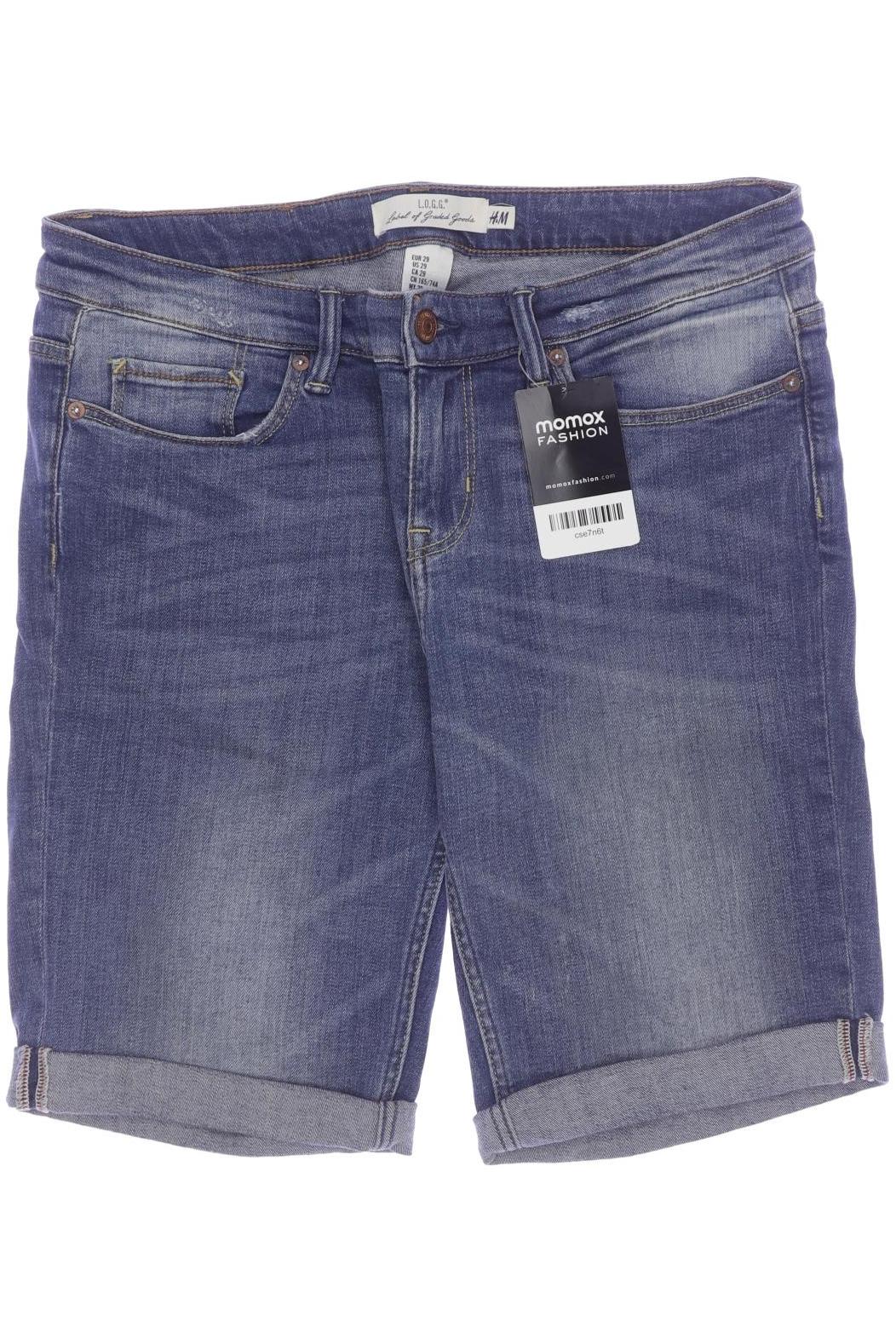 Thumbnail - H&amp;M Damen Shorts, blau, Gr. 29