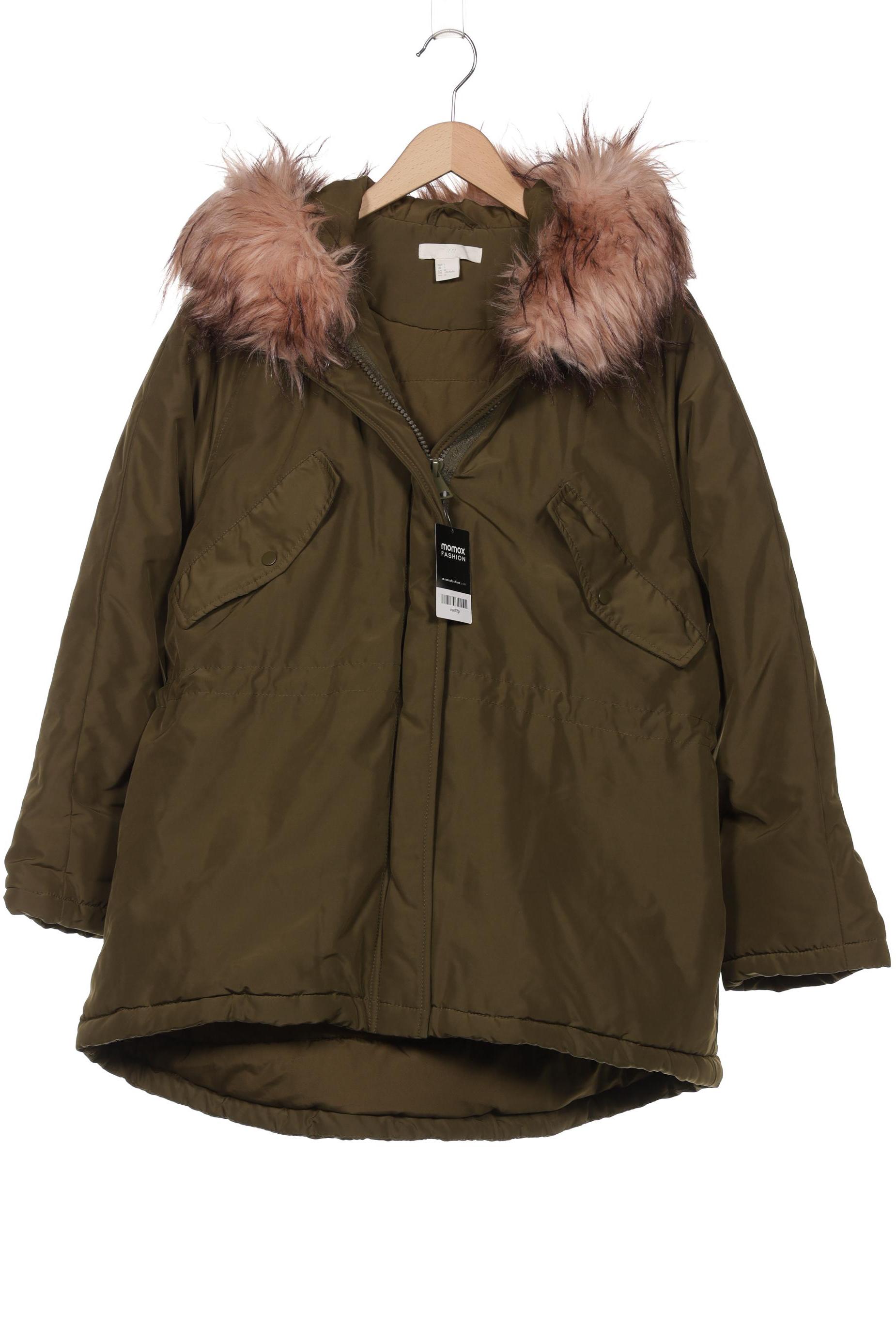 

H&M Damen Mantel, grün, Gr. 42