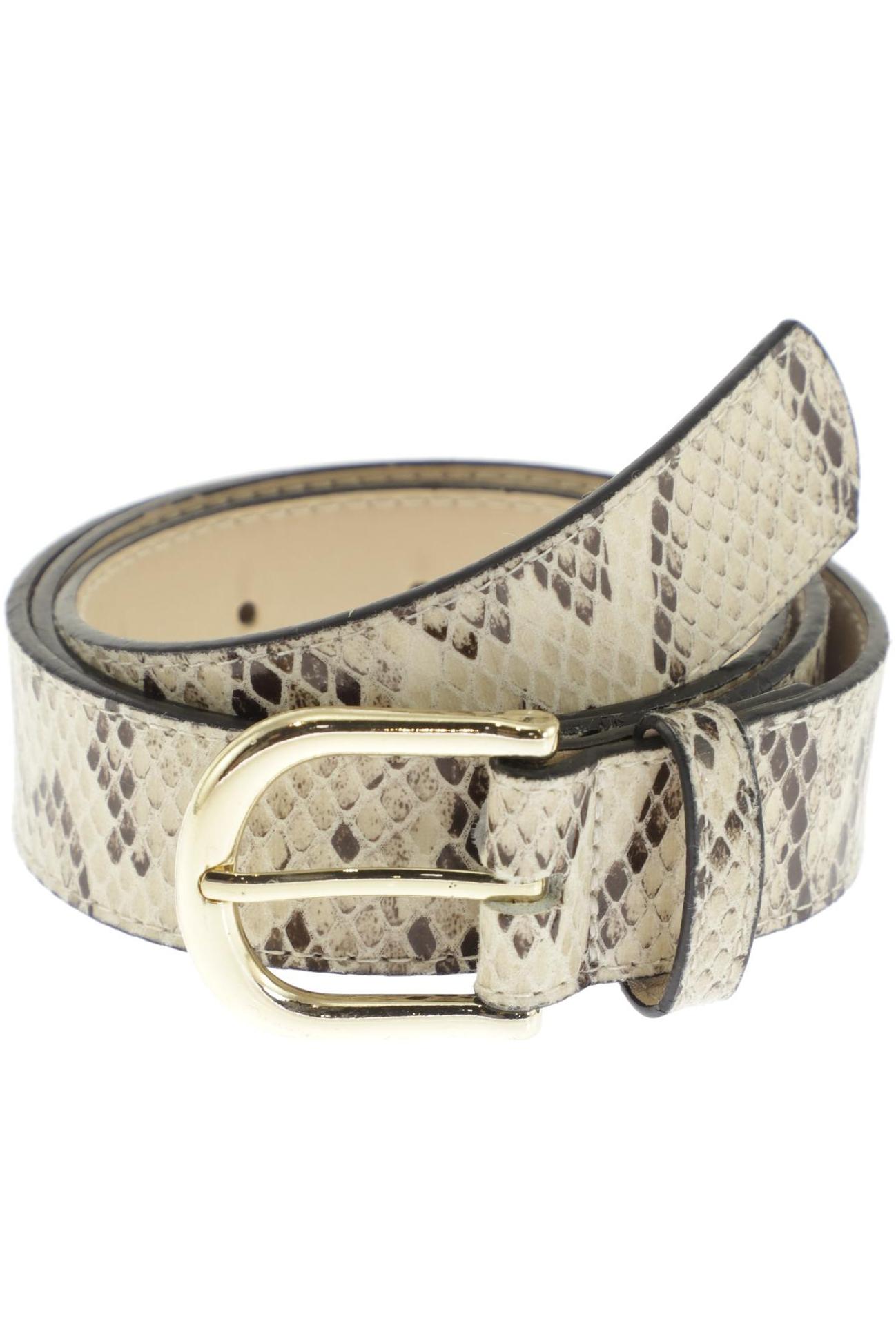 

H&M Damen Gürtel, cremeweiß, Gr. 70