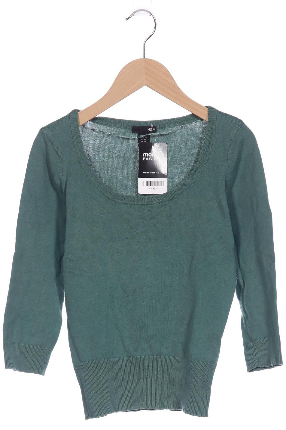 

H&M Damen Pullover, türkis, Gr. 34
