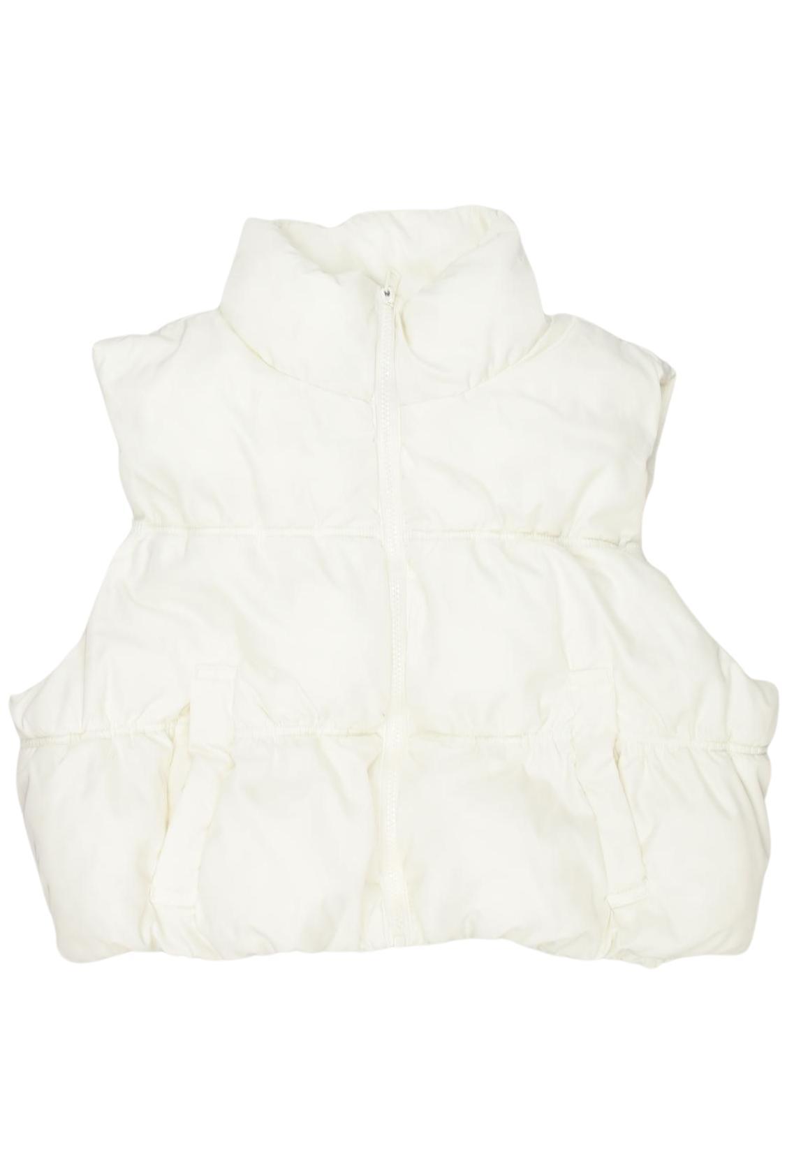 

H&M Damen Weste, cremeweiß, Gr. 38