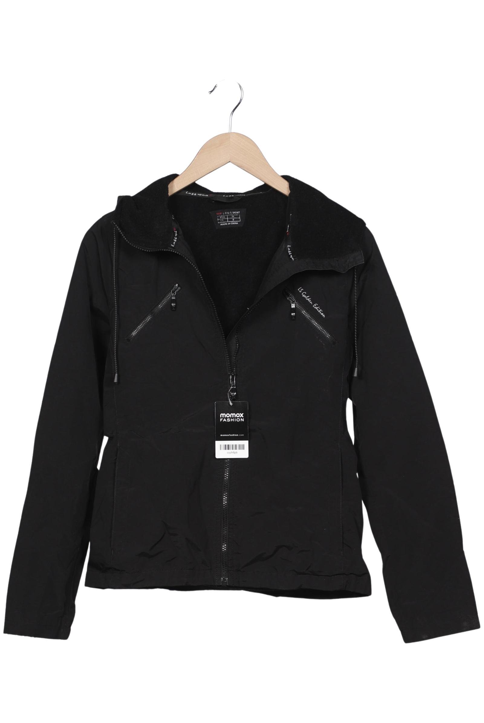 

H&M Damen Jacke, schwarz, Gr. 36
