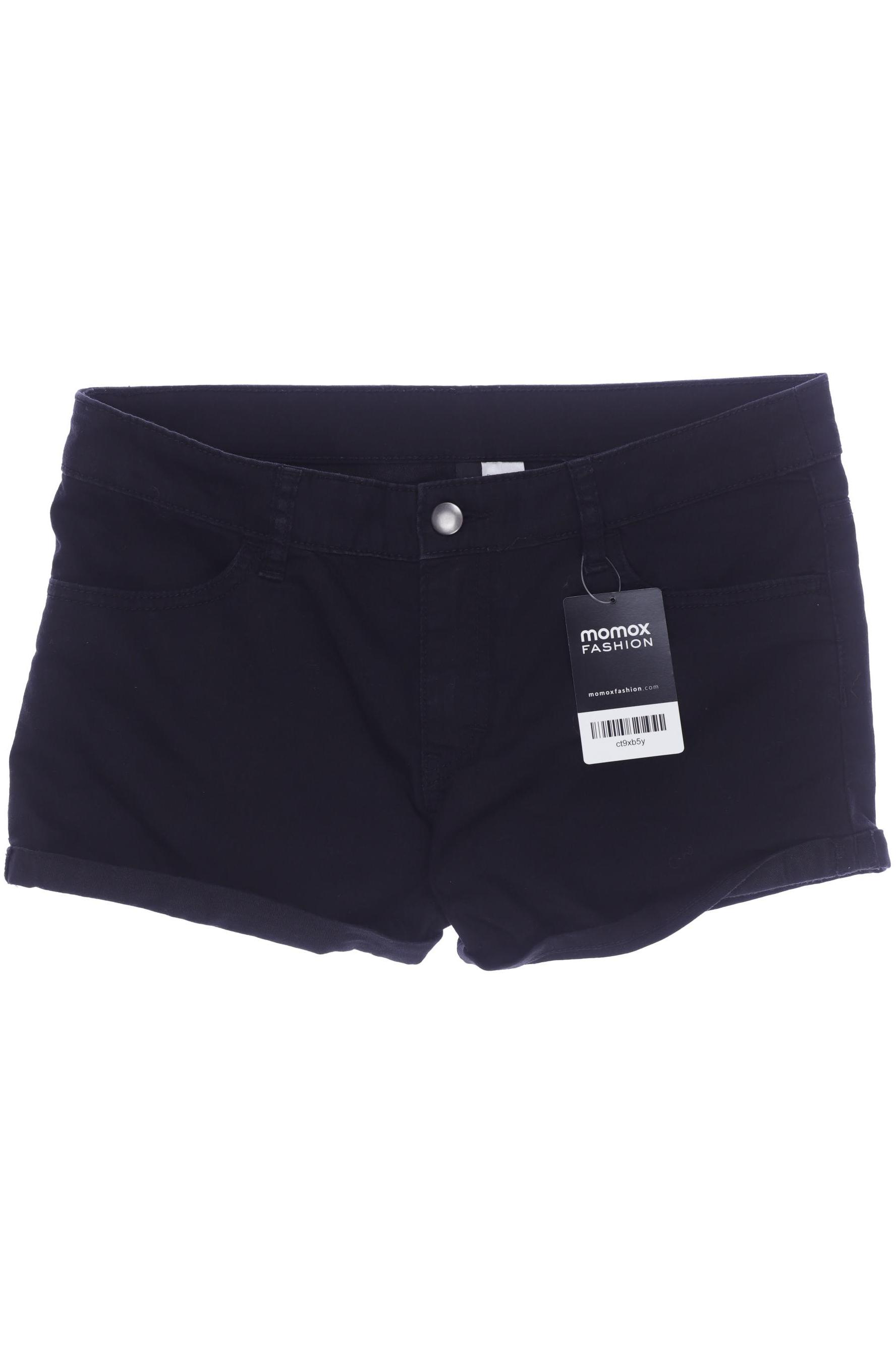 

H&M Damen Shorts, schwarz, Gr. 38