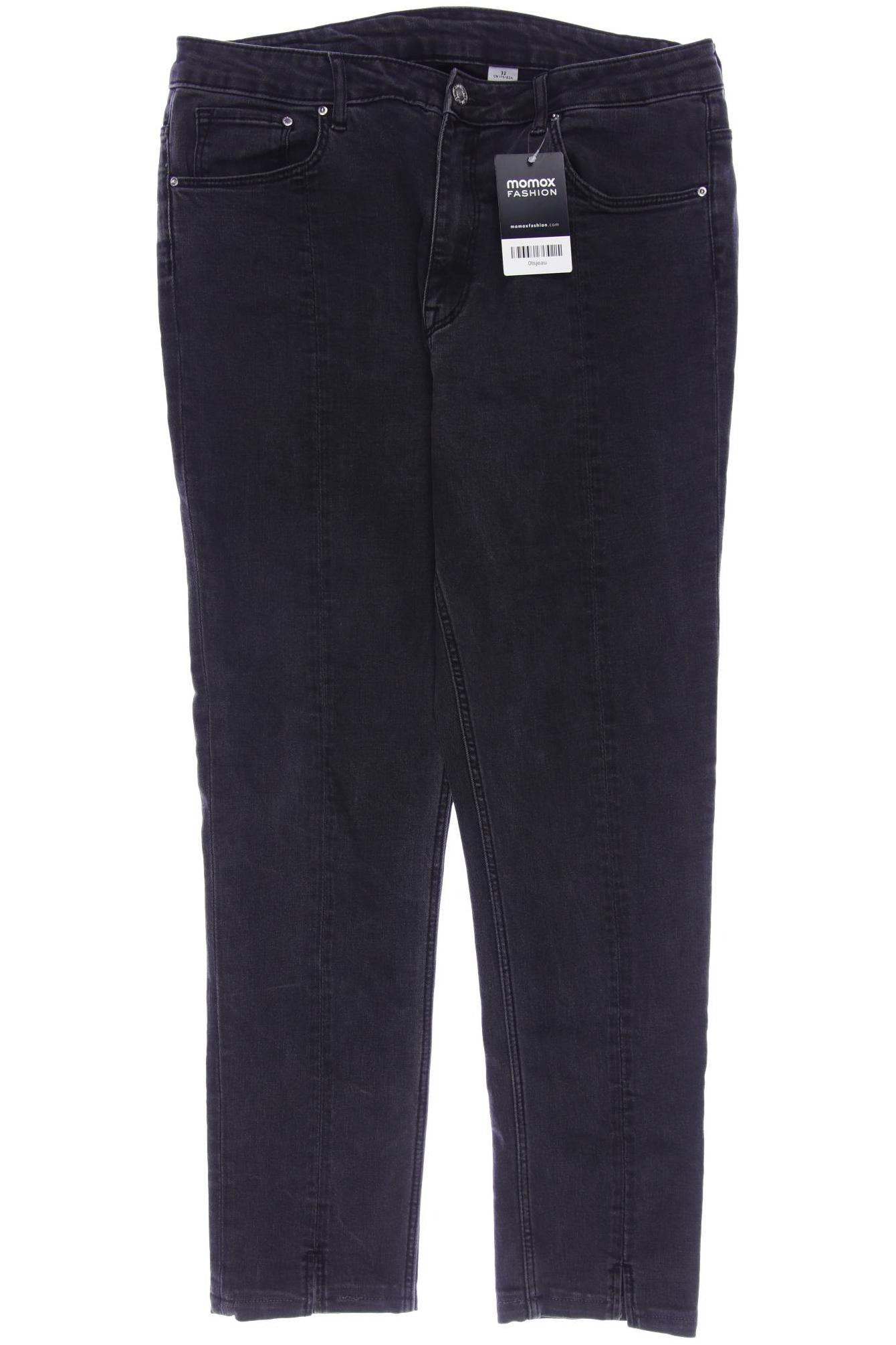 

H&M Damen Jeans, grau, Gr. 42