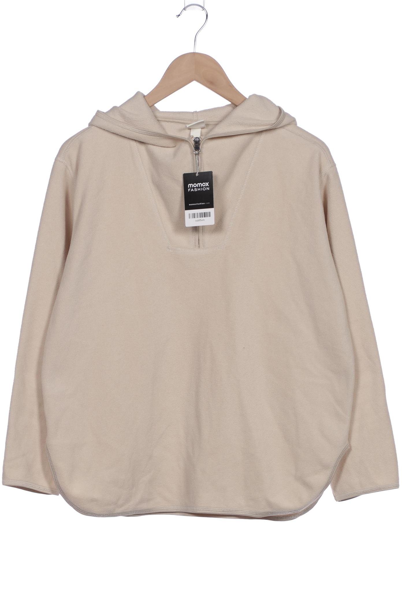 

H&M Damen Kapuzenpullover, beige, Gr. 36
