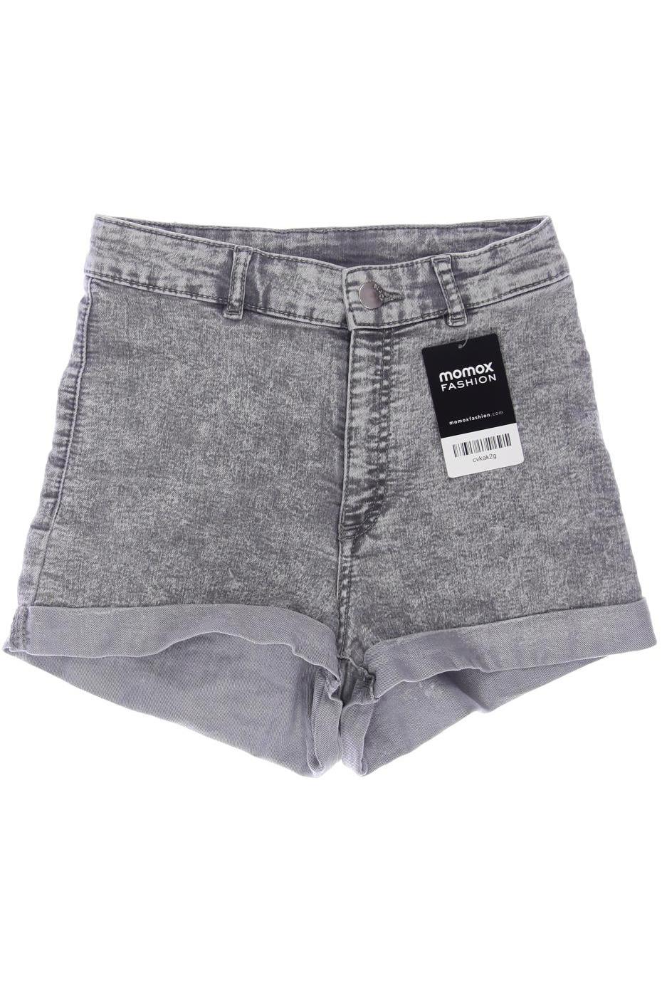

H&M Damen Shorts, grau, Gr. 34