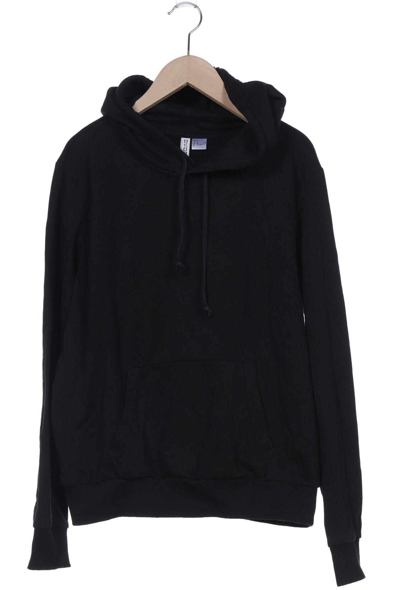 

H&M Damen Kapuzenpullover, schwarz, Gr. 38