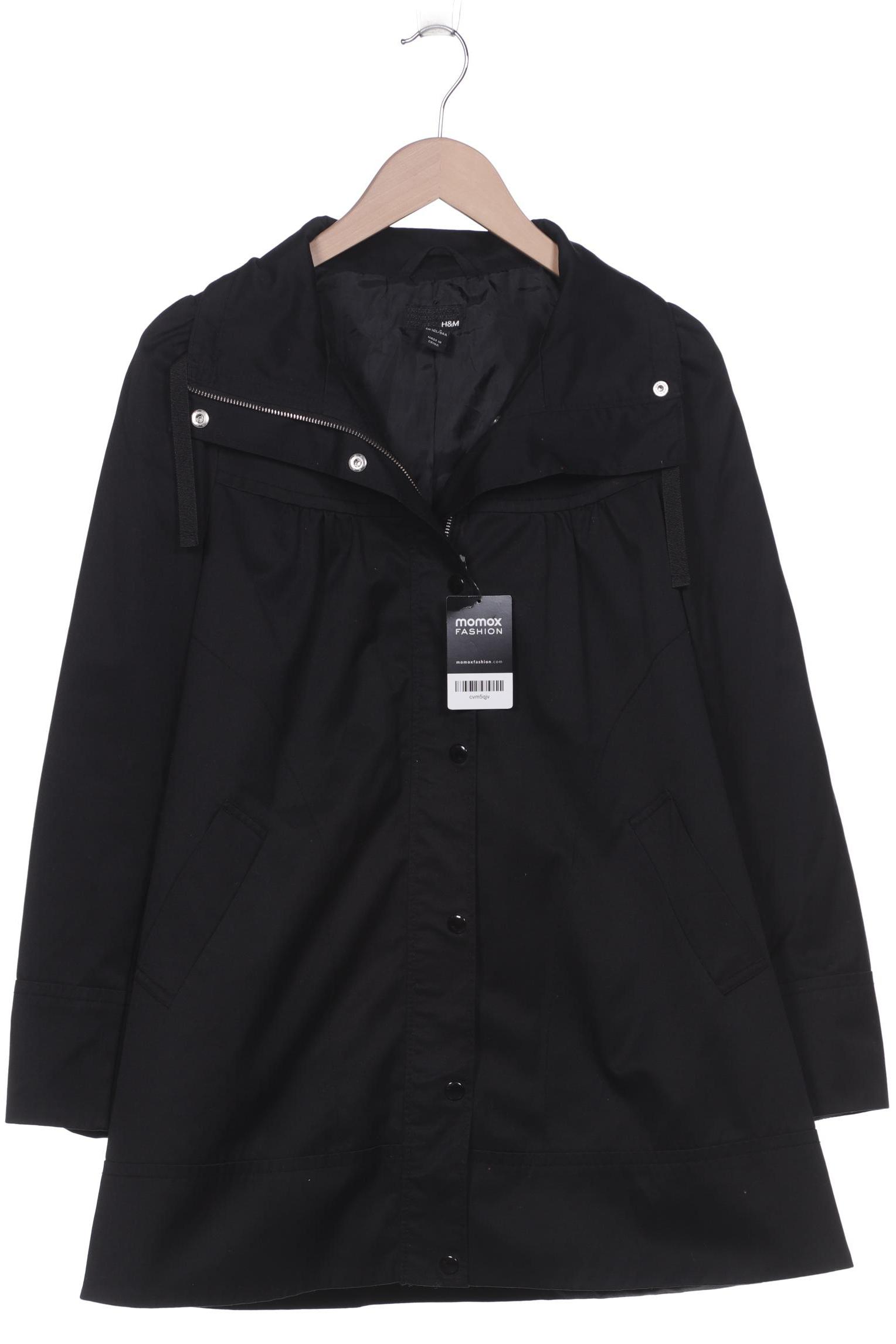 

H&M Damen Mantel, schwarz