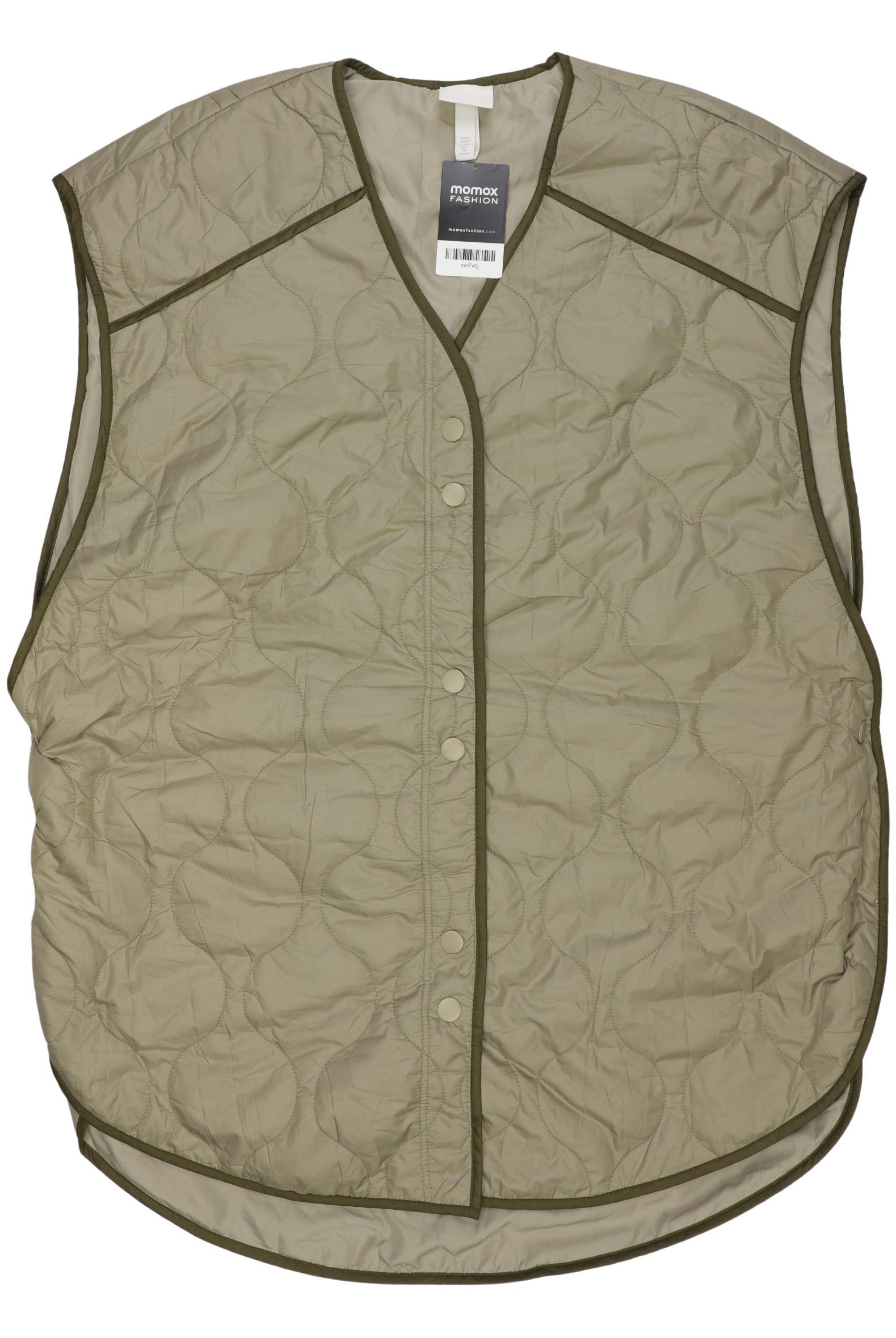 

H&M Damen Weste, grün, Gr. 38