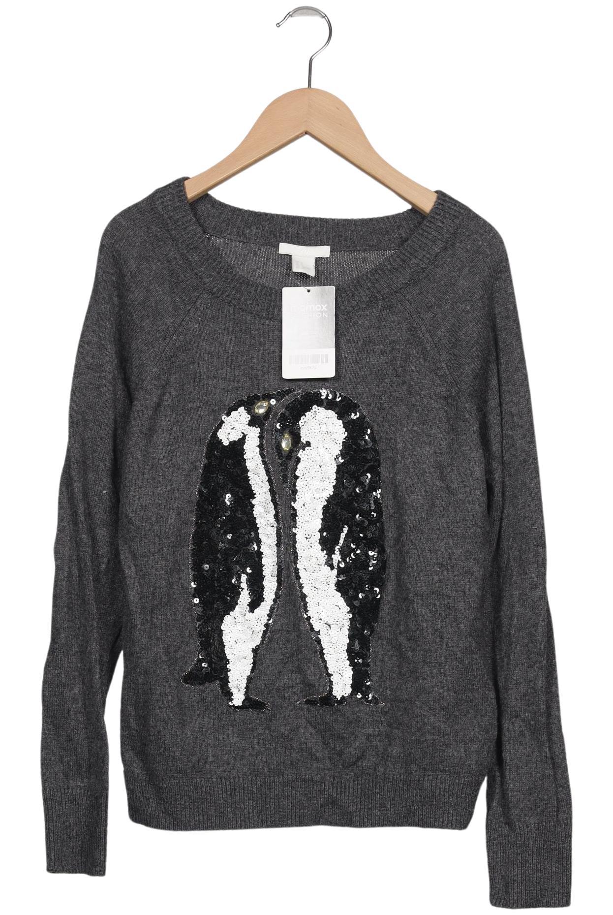 

H&M Damen Pullover, grau, Gr. 36