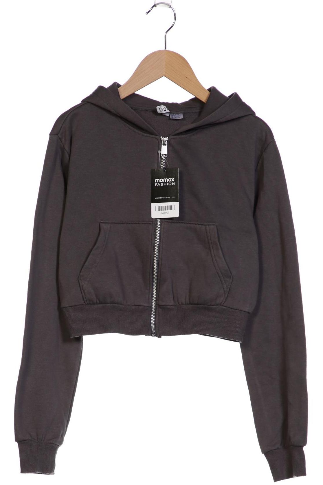 

H&M Damen Kapuzenpullover, grau, Gr. 36