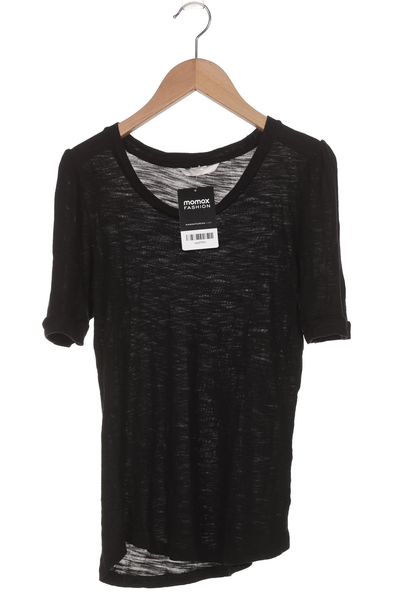 

H&M Damen T-Shirt, schwarz, Gr. 34