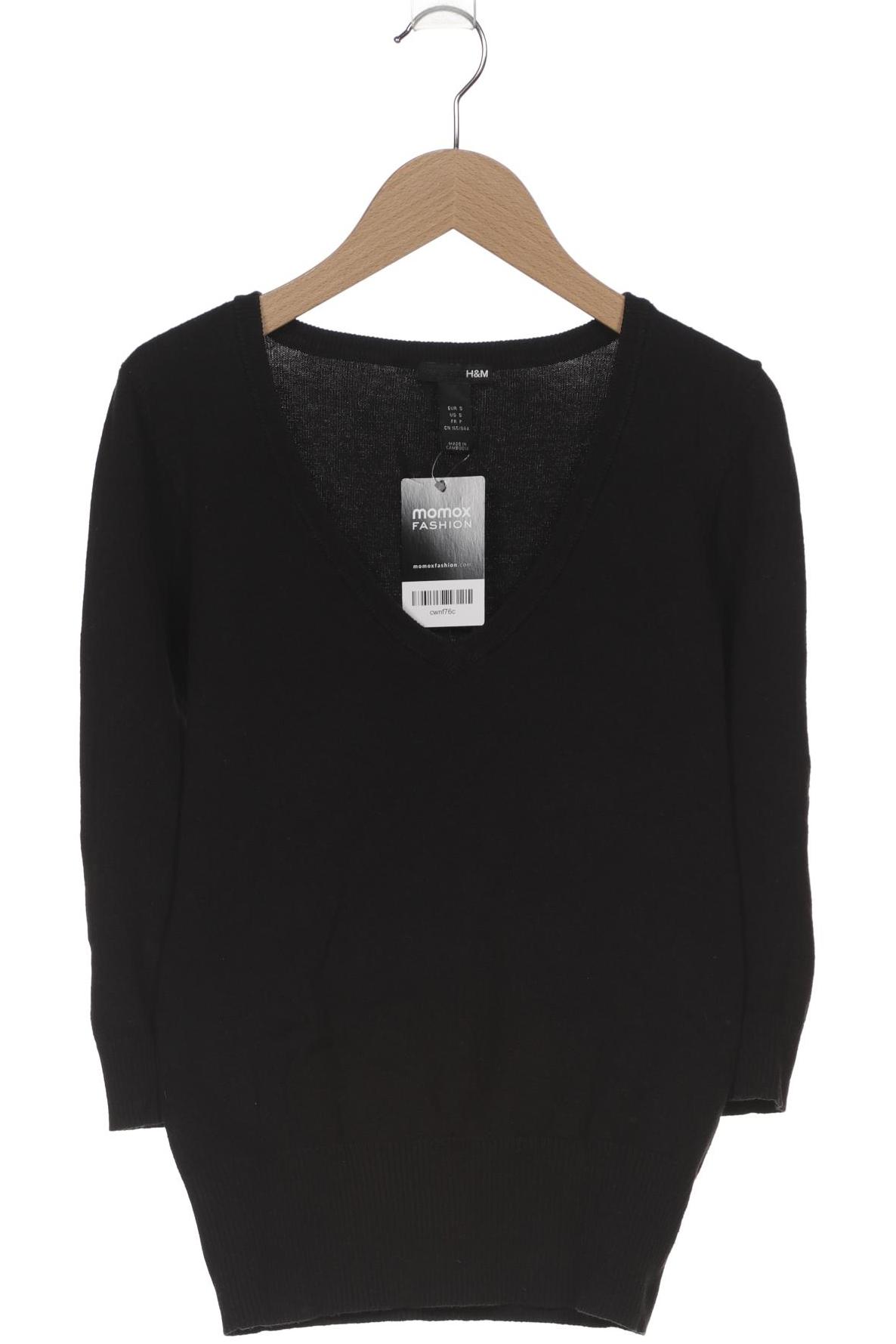 

H&M Damen Pullover, schwarz, Gr. 36