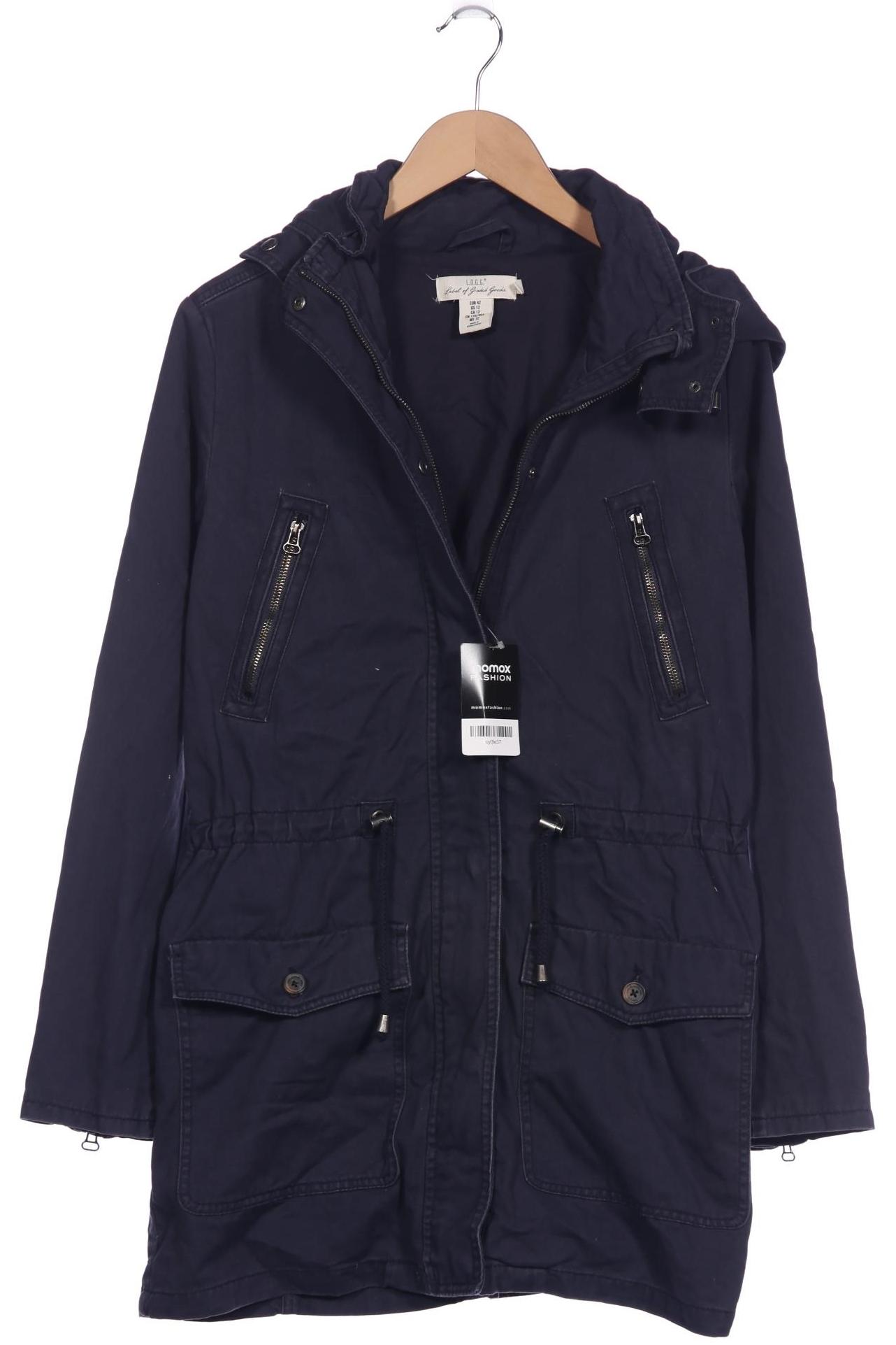 

H&M Damen Mantel, marineblau, Gr. 42