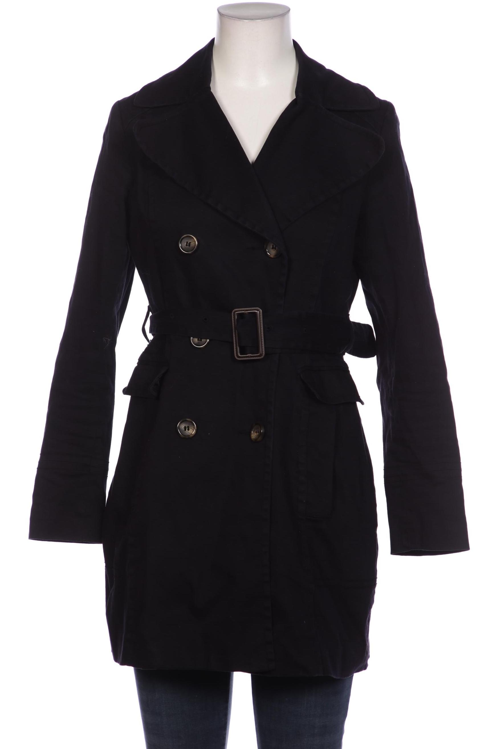 

H&M Damen Mantel, marineblau, Gr. 36
