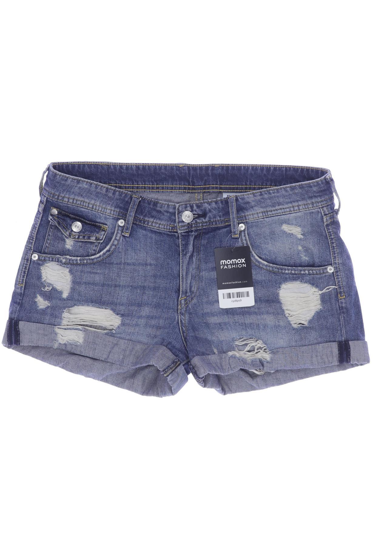 

H&M Damen Shorts, blau, Gr. 38