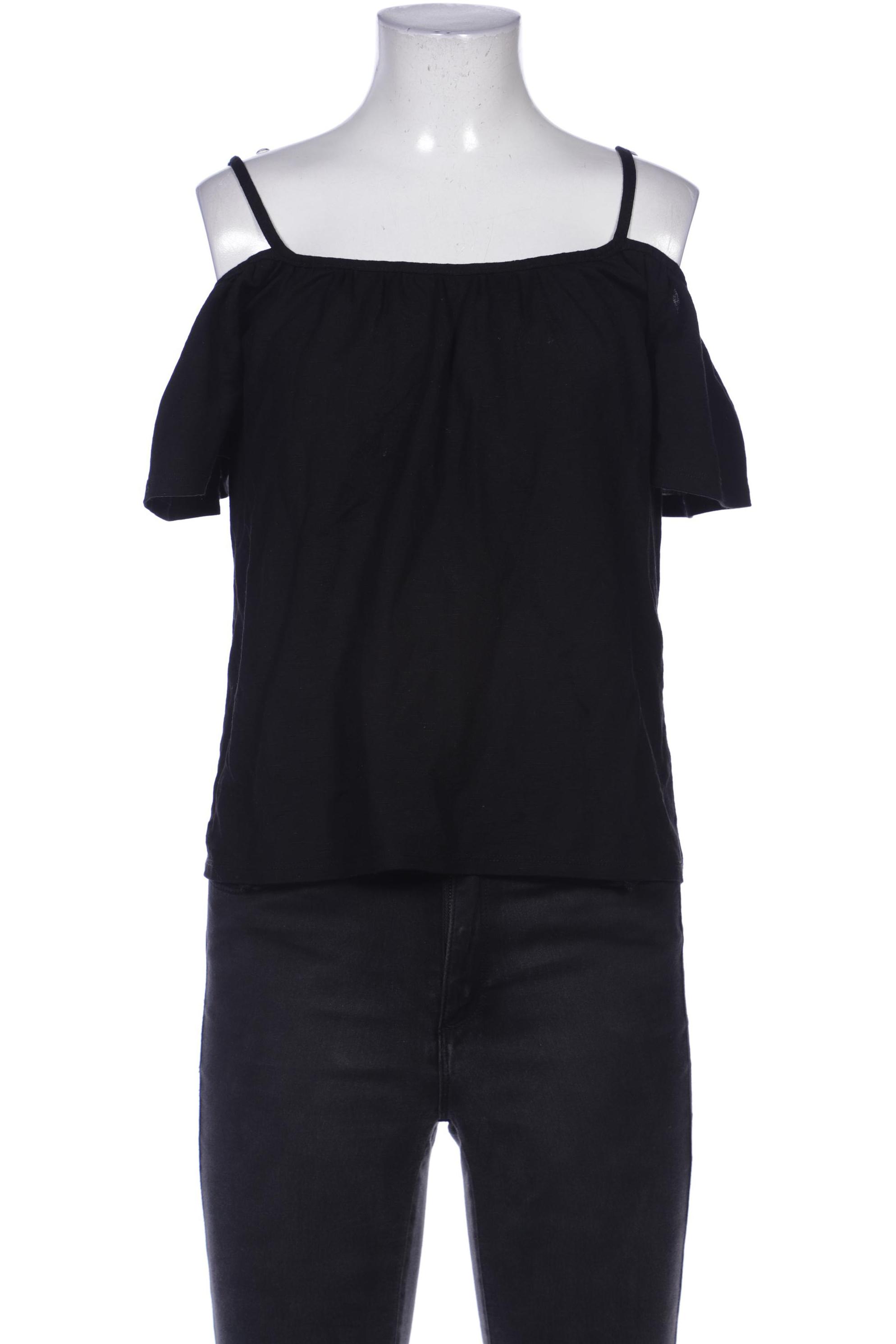 

H&M Damen T-Shirt, schwarz, Gr. 34