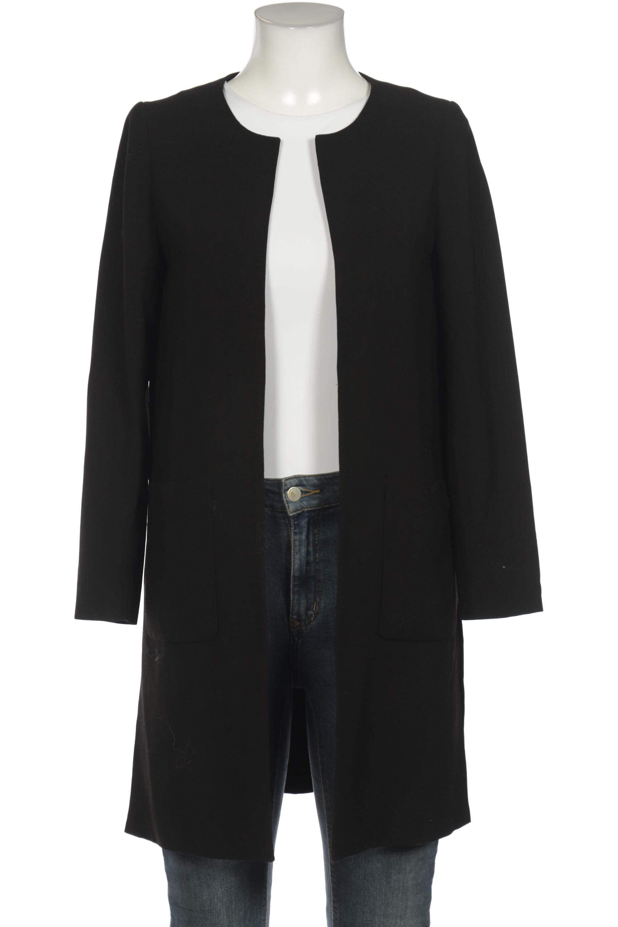 

H&M Damen Mantel, schwarz