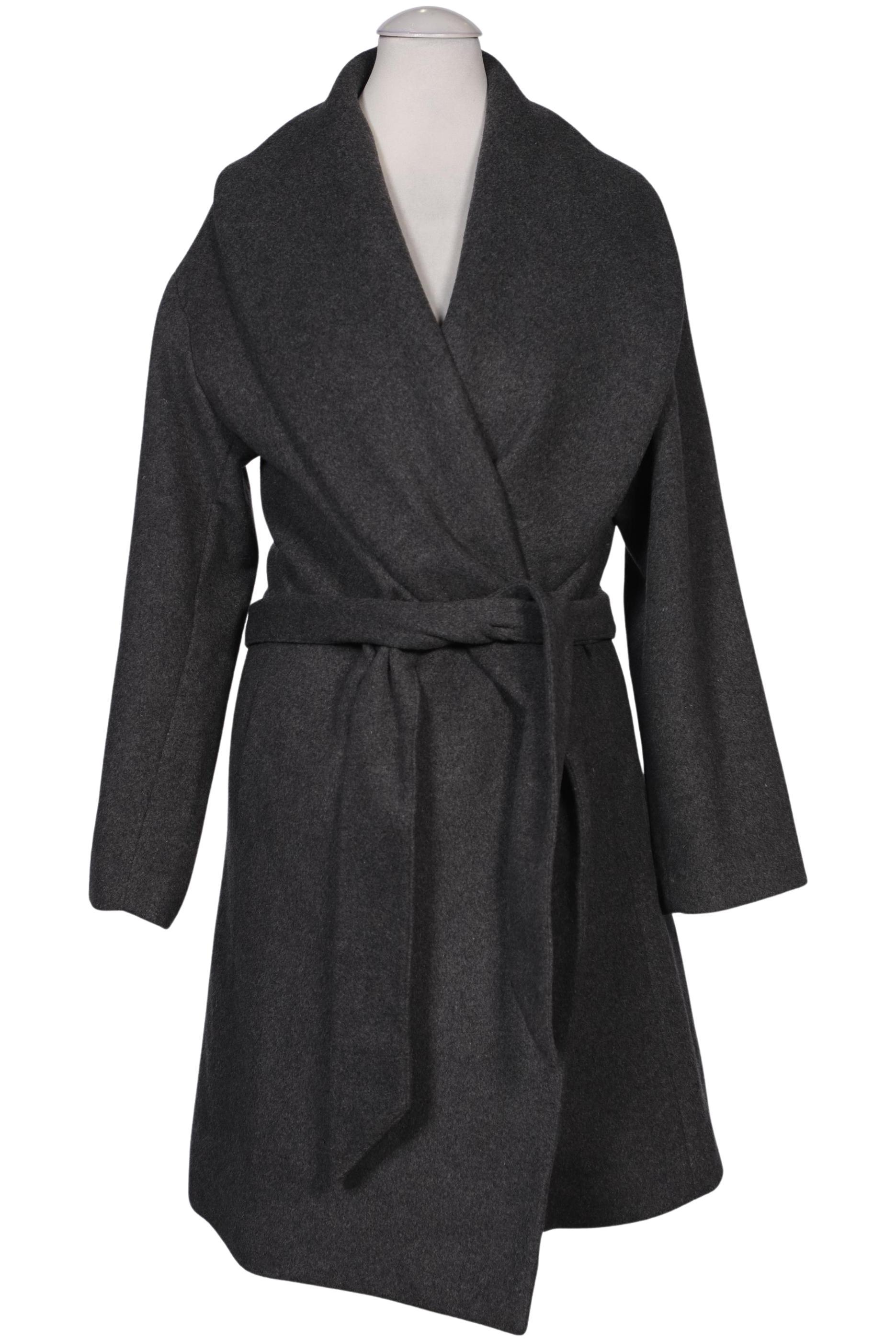 

H&M Damen Mantel, grau, Gr. 32