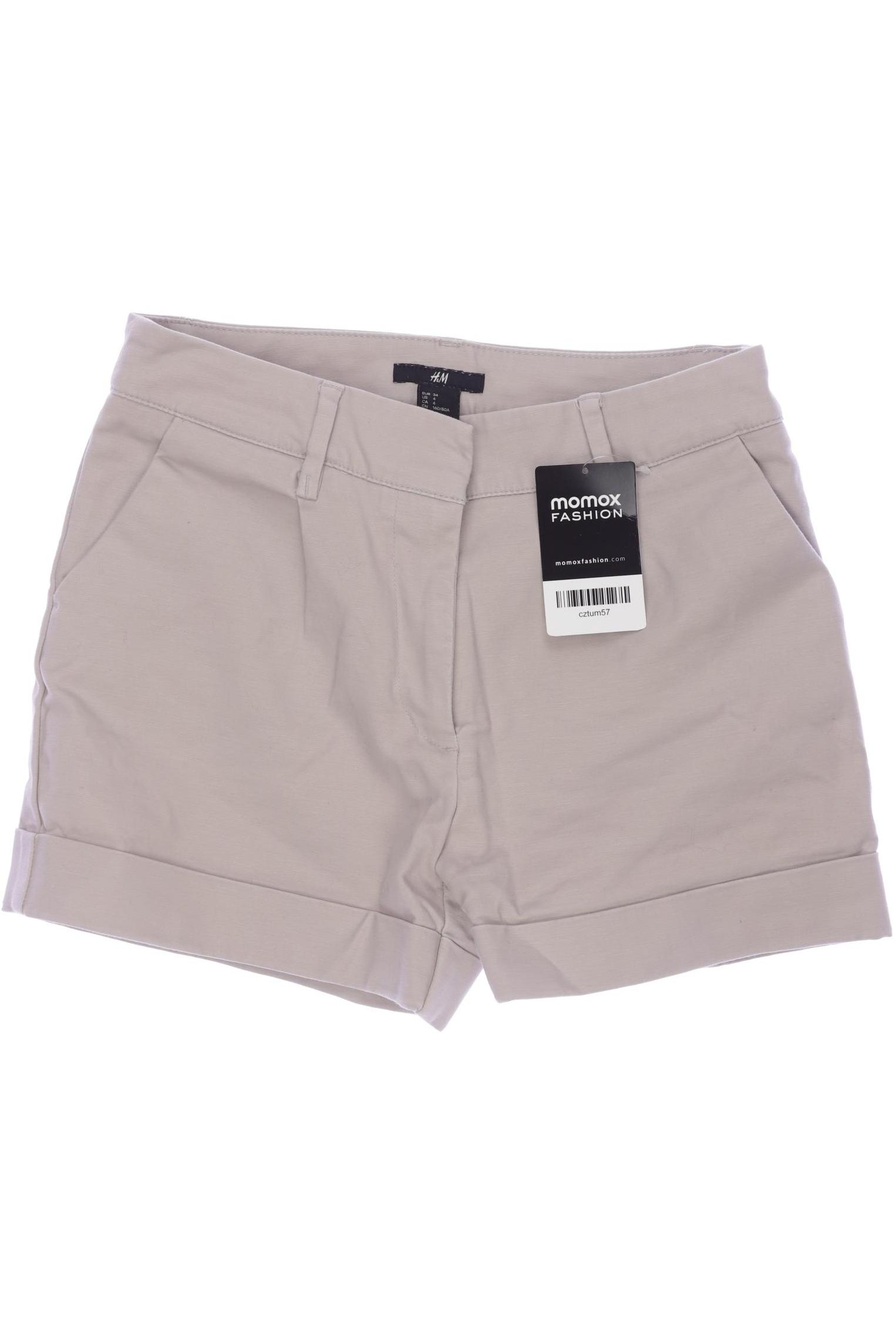 

H&M Damen Shorts, beige, Gr. 34