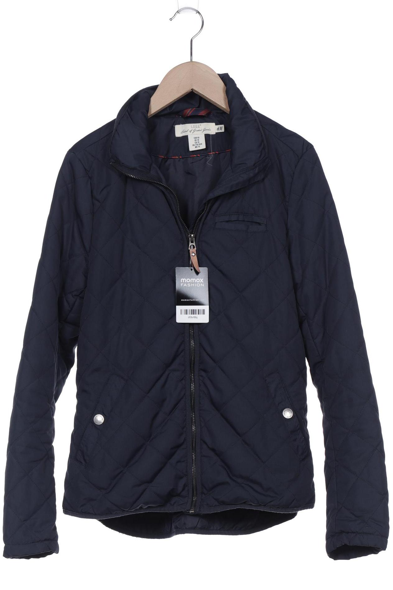 

H&M Damen Jacke, marineblau, Gr. 40