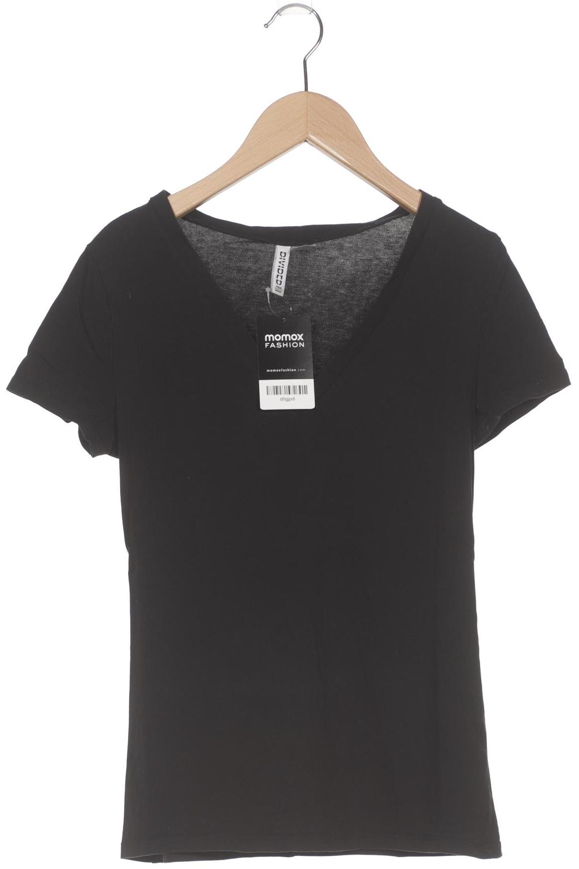 

H&M Damen T-Shirt, schwarz, Gr. 36