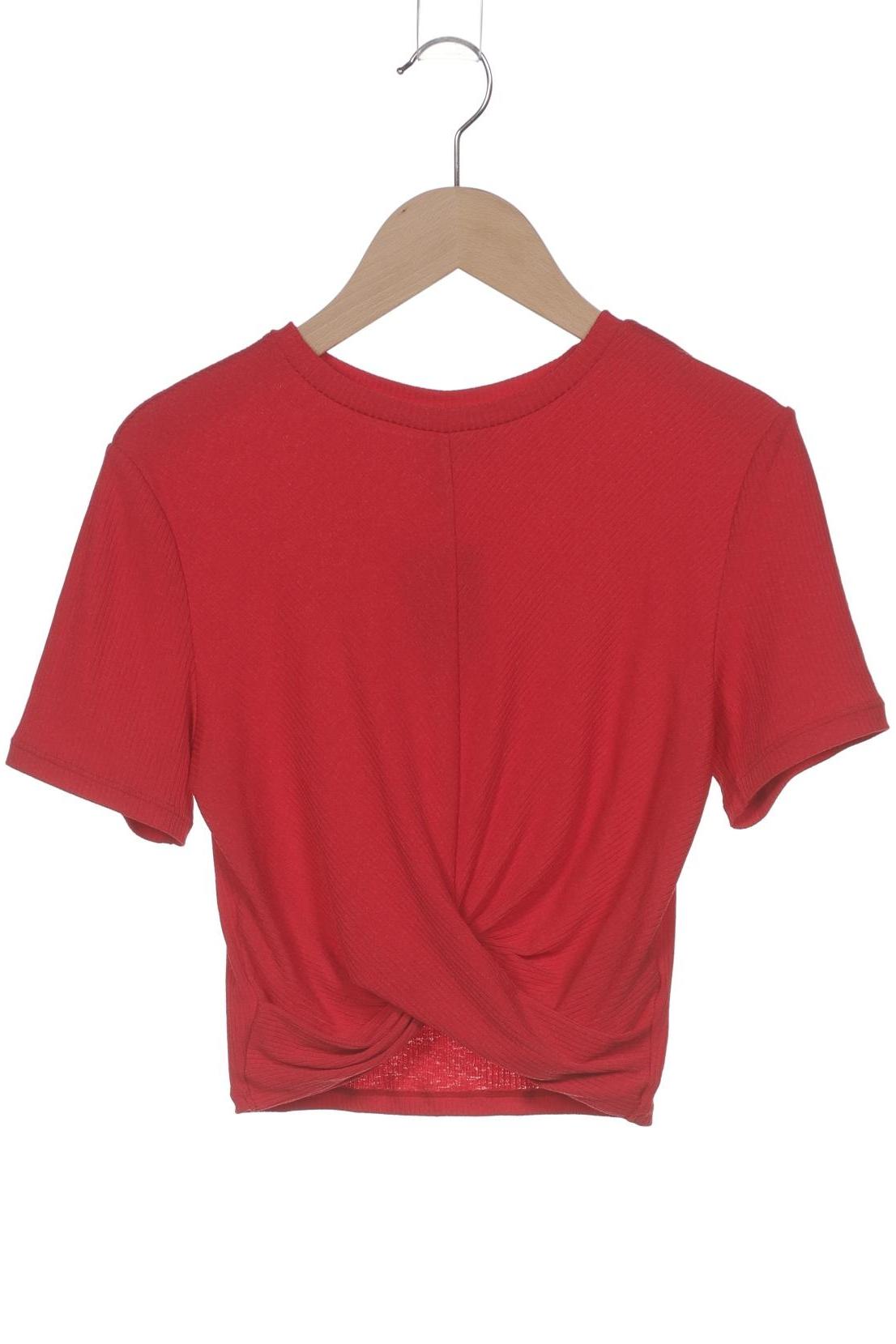 

H&M Damen T-Shirt, rot, Gr. 36
