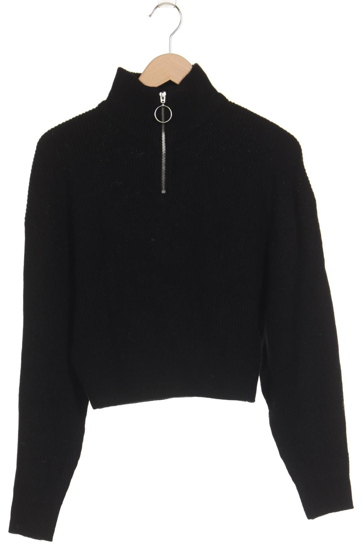 

H&M Damen Pullover, schwarz, Gr. 38