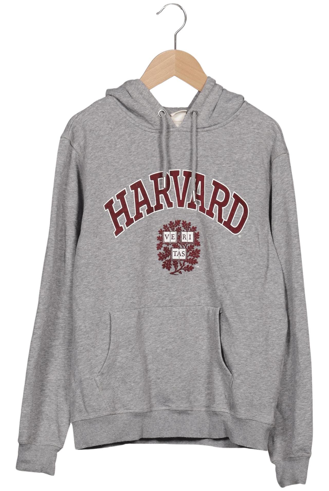 

H&M Damen Kapuzenpullover, grau, Gr. 34