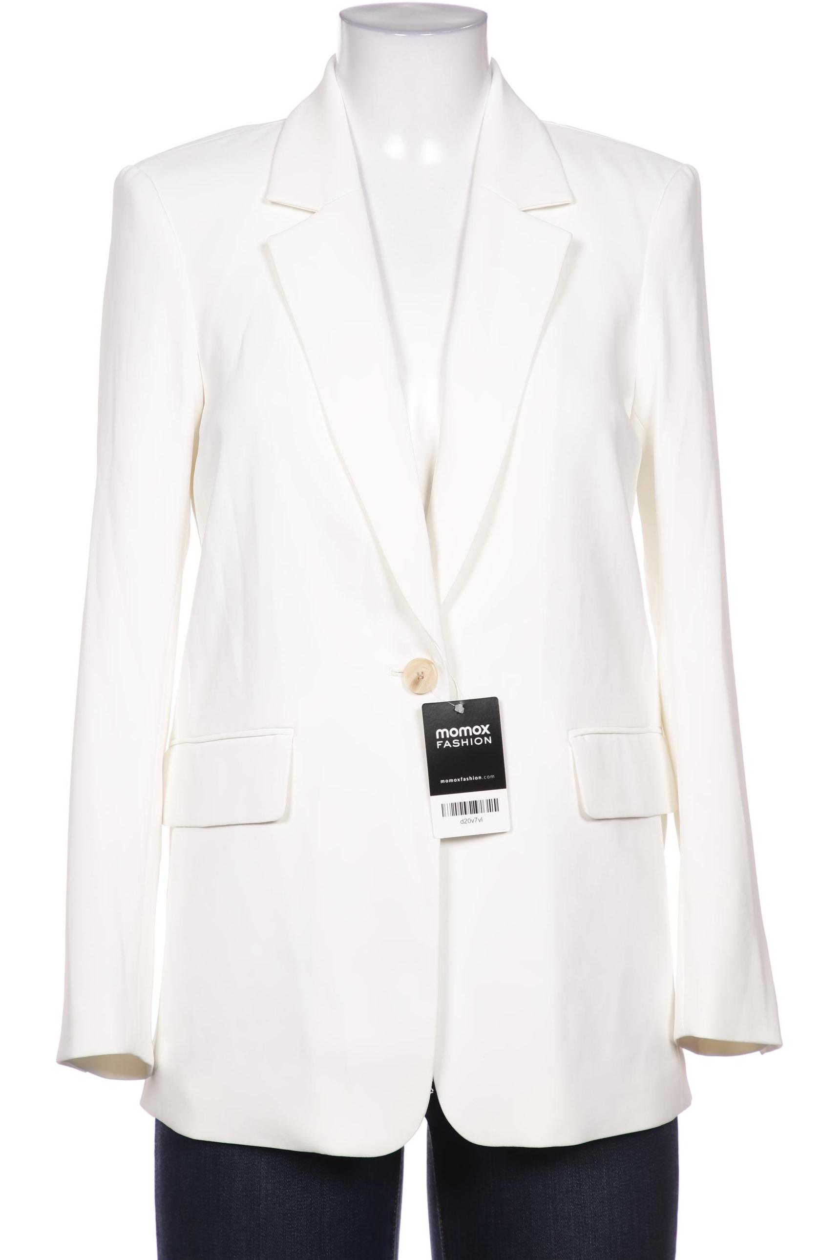 

H&M Damen Blazer, weiß, Gr. 36