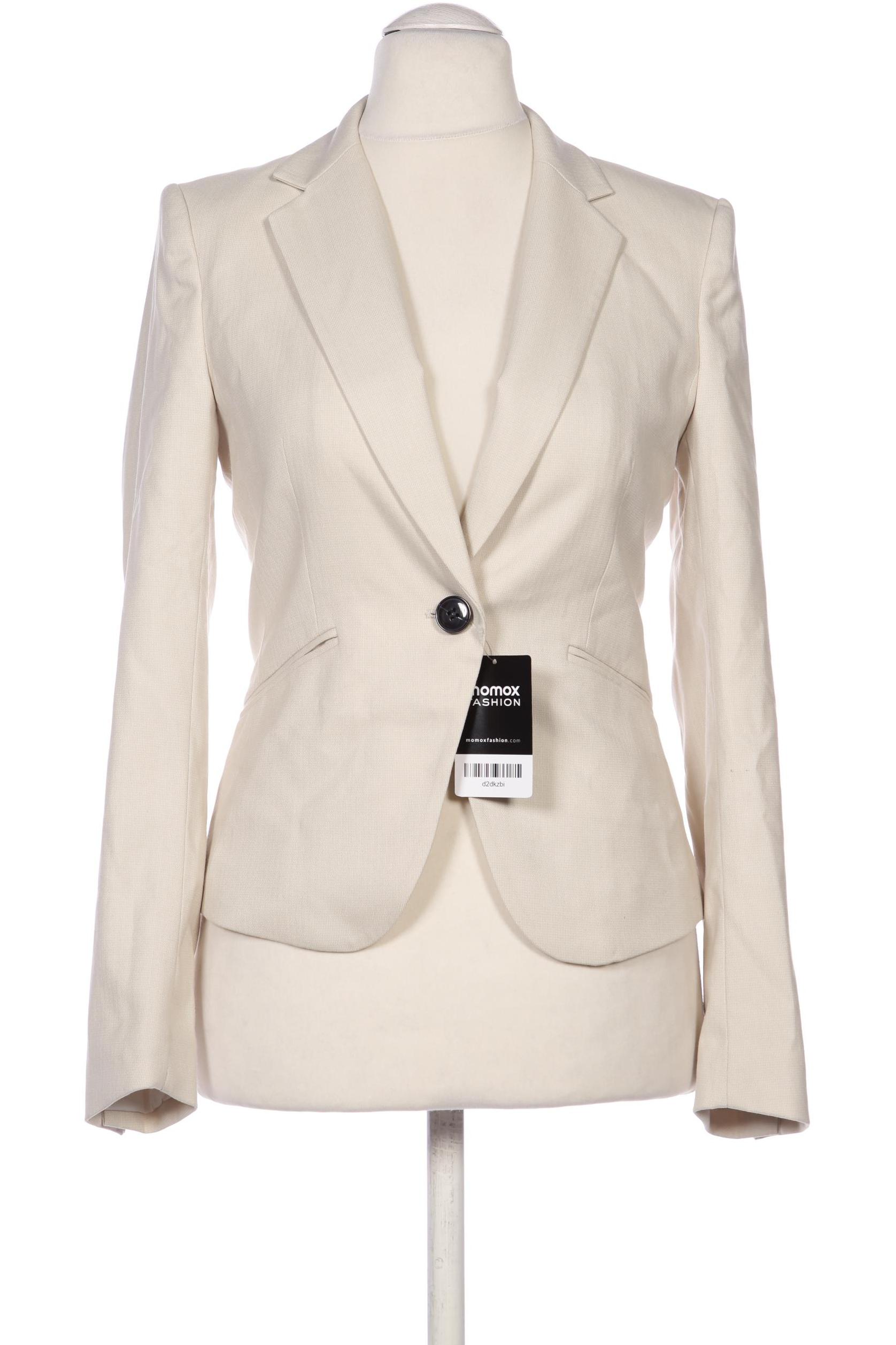 

H&M Damen Blazer, cremeweiß, Gr. 36