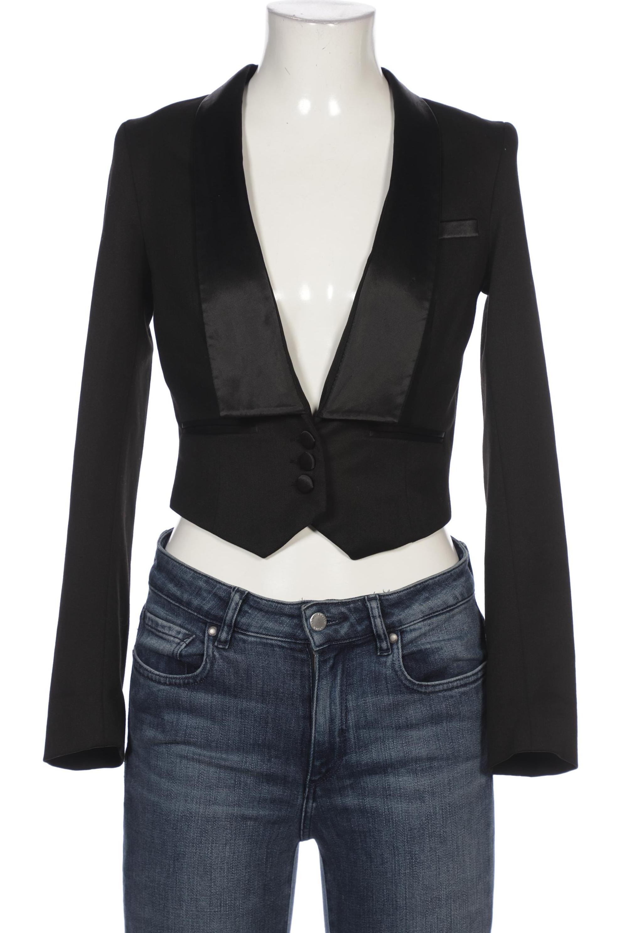 

H&M Damen Blazer, schwarz, Gr. 34