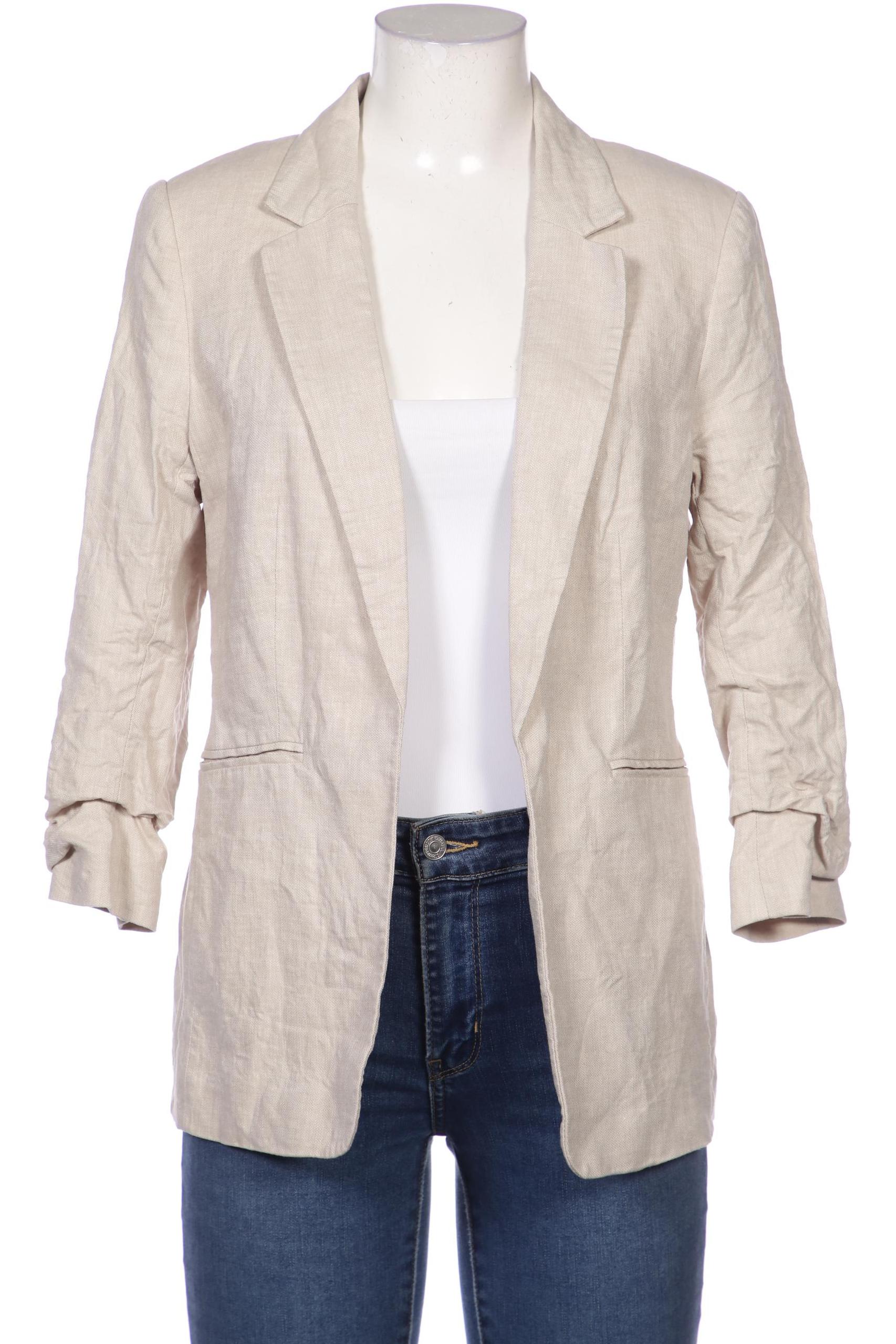 

H&M Damen Blazer, beige, Gr. 38