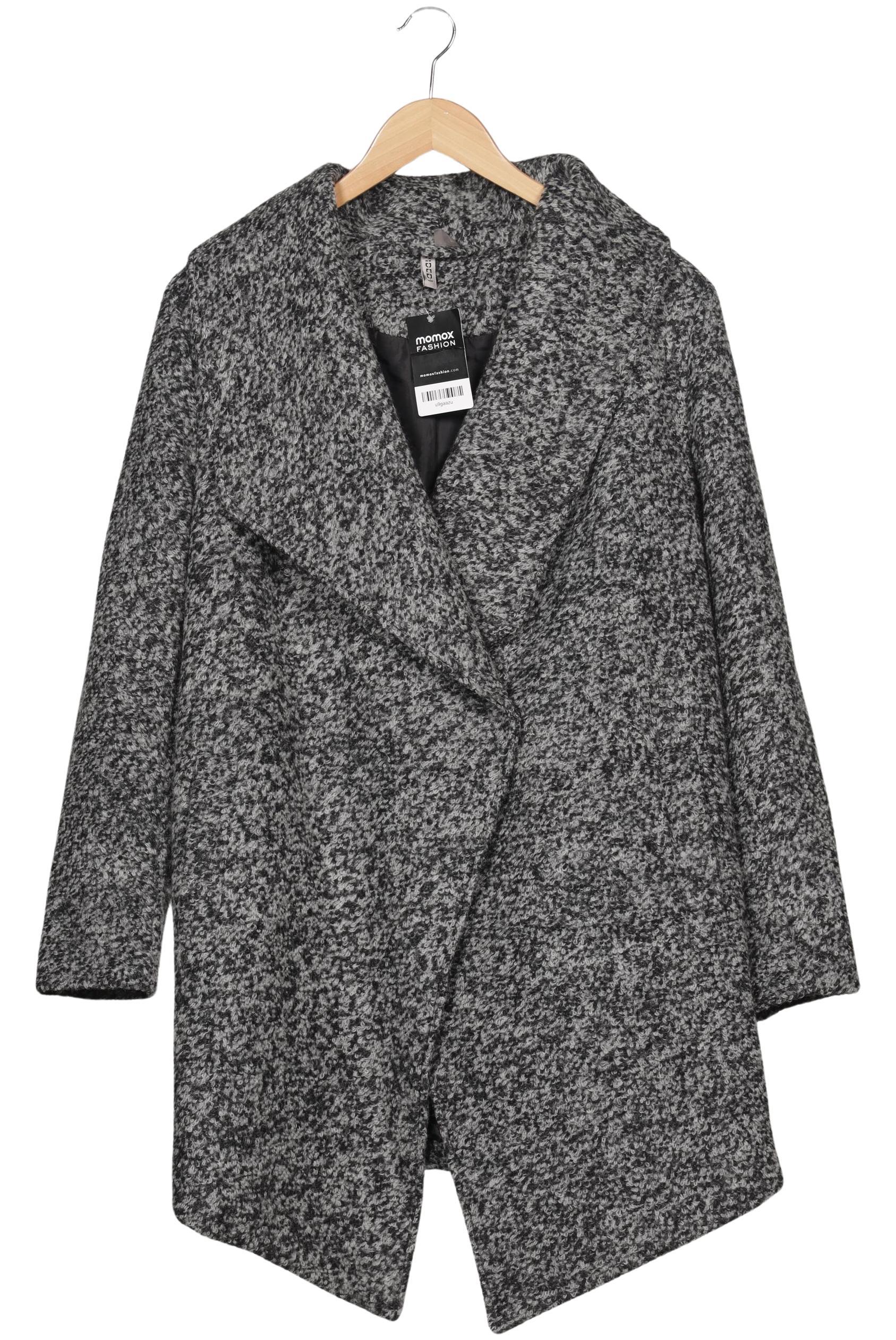 

H&M Damen Mantel, grau, Gr. 42