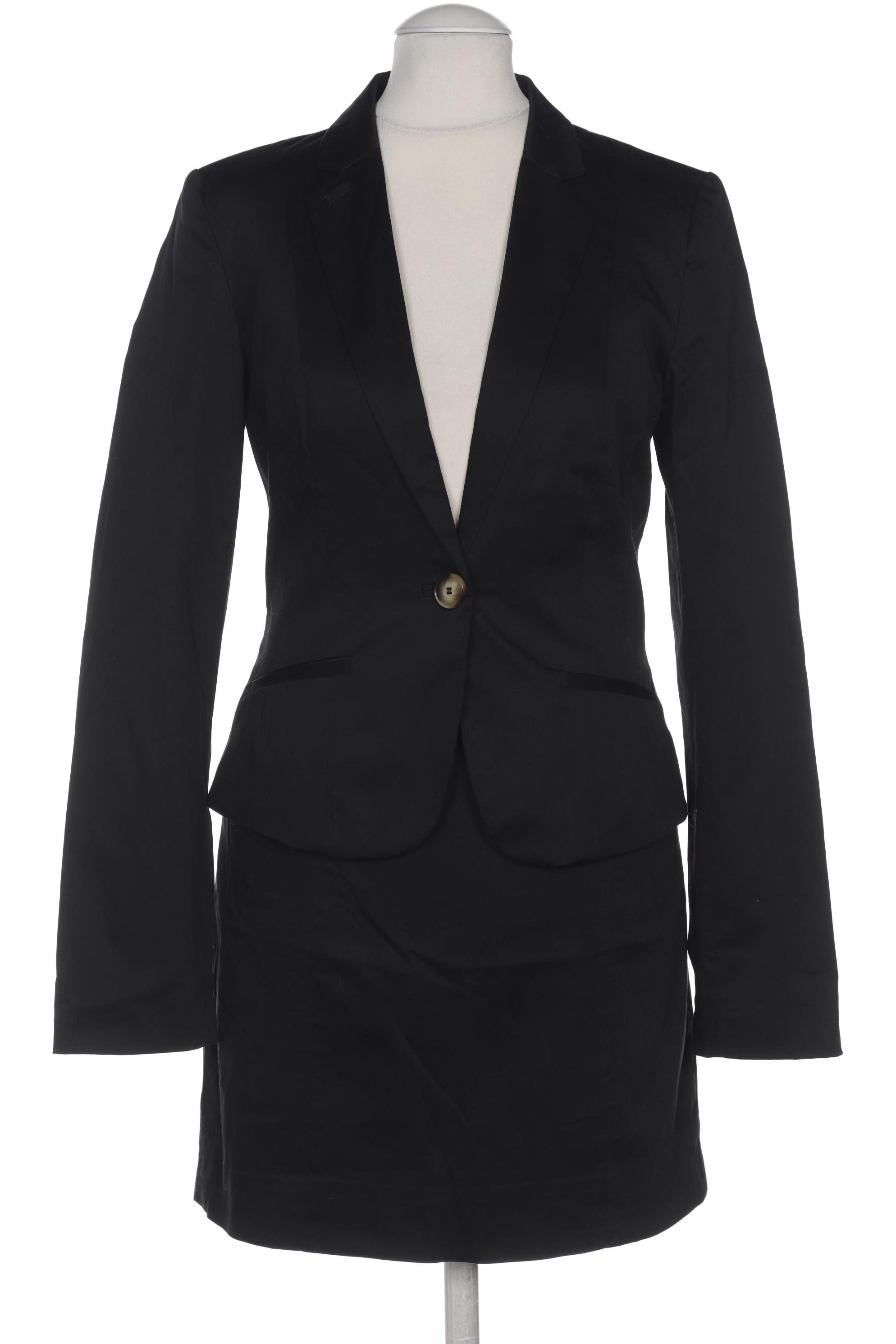 

H&M Damen Anzug, schwarz, Gr. 34