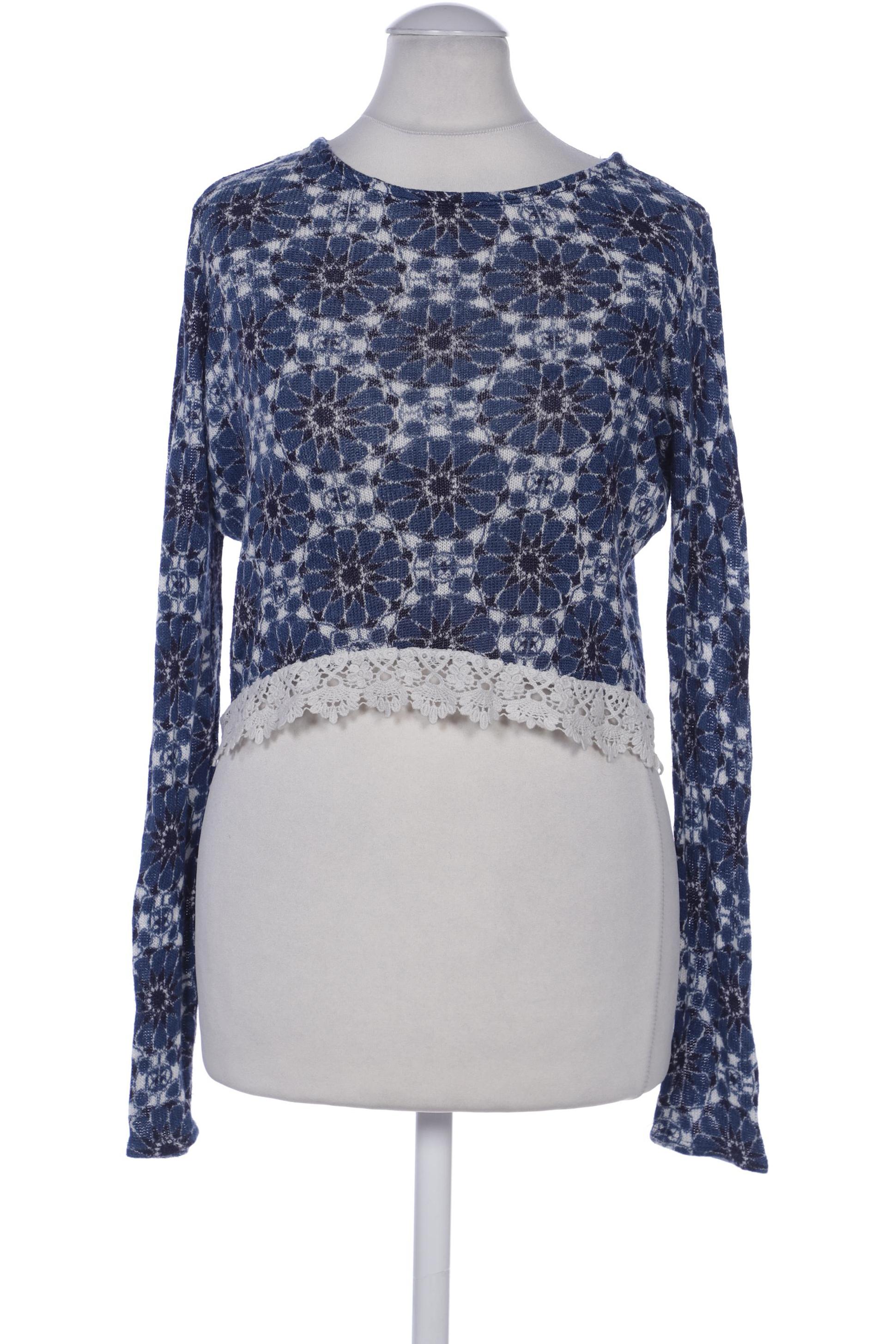 

H&M Damen Pullover, blau, Gr. 34