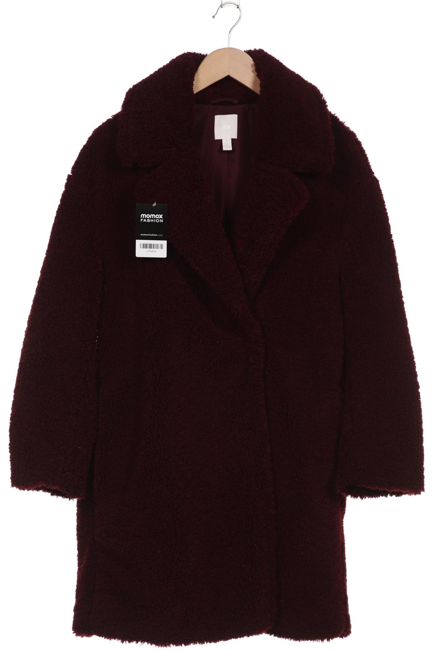 

H&M Damen Mantel, bordeaux, Gr. 38