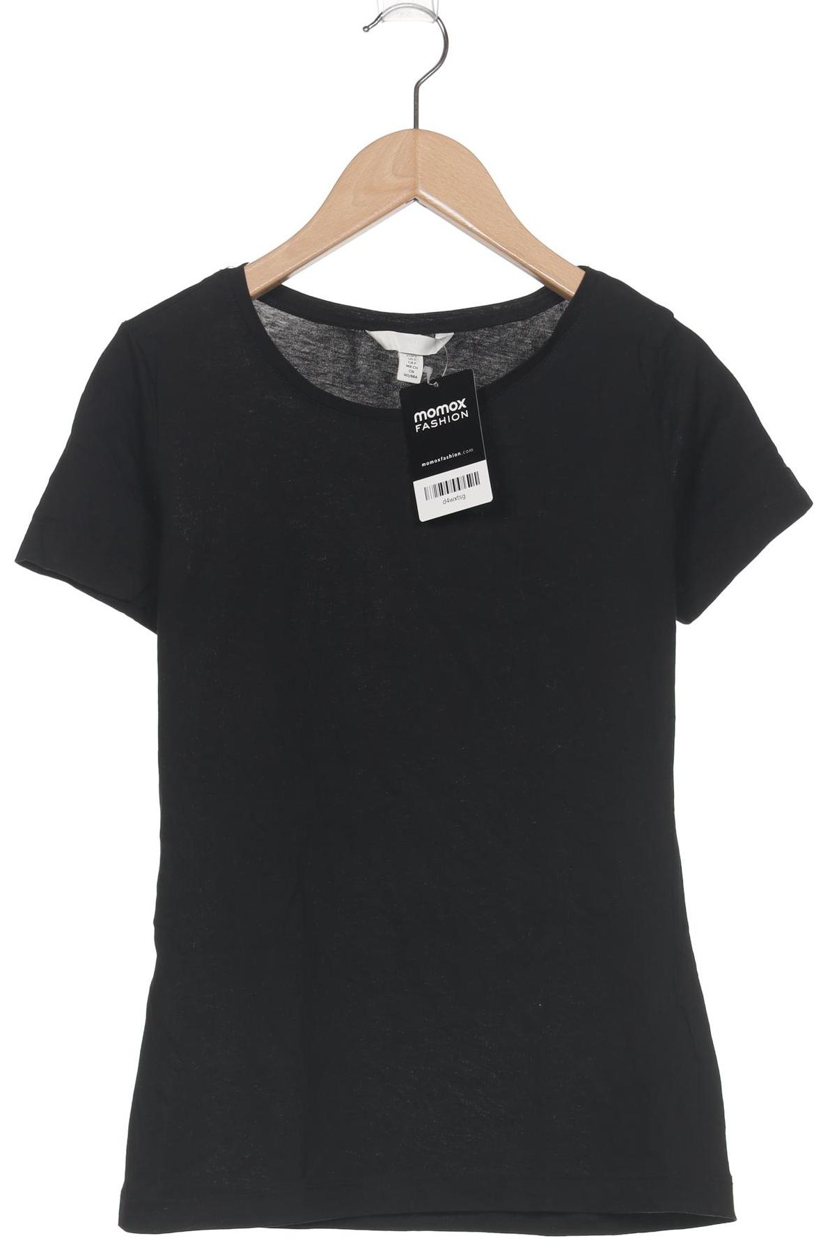 

H&M Damen T-Shirt, schwarz, Gr. 36